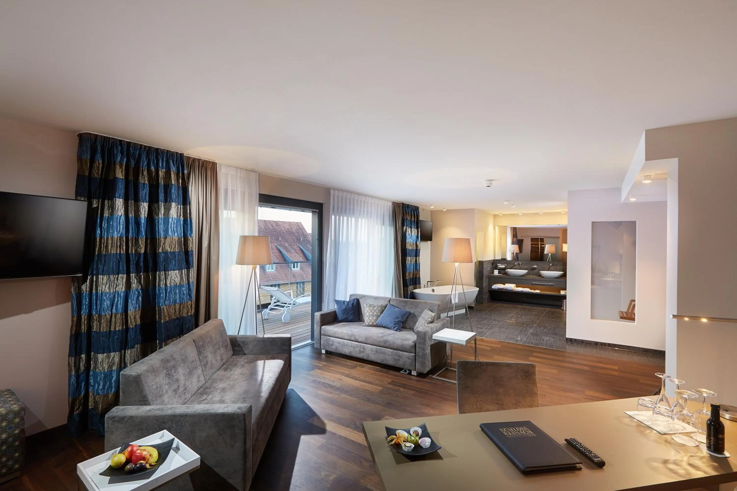 Living room in Schloss Reinach