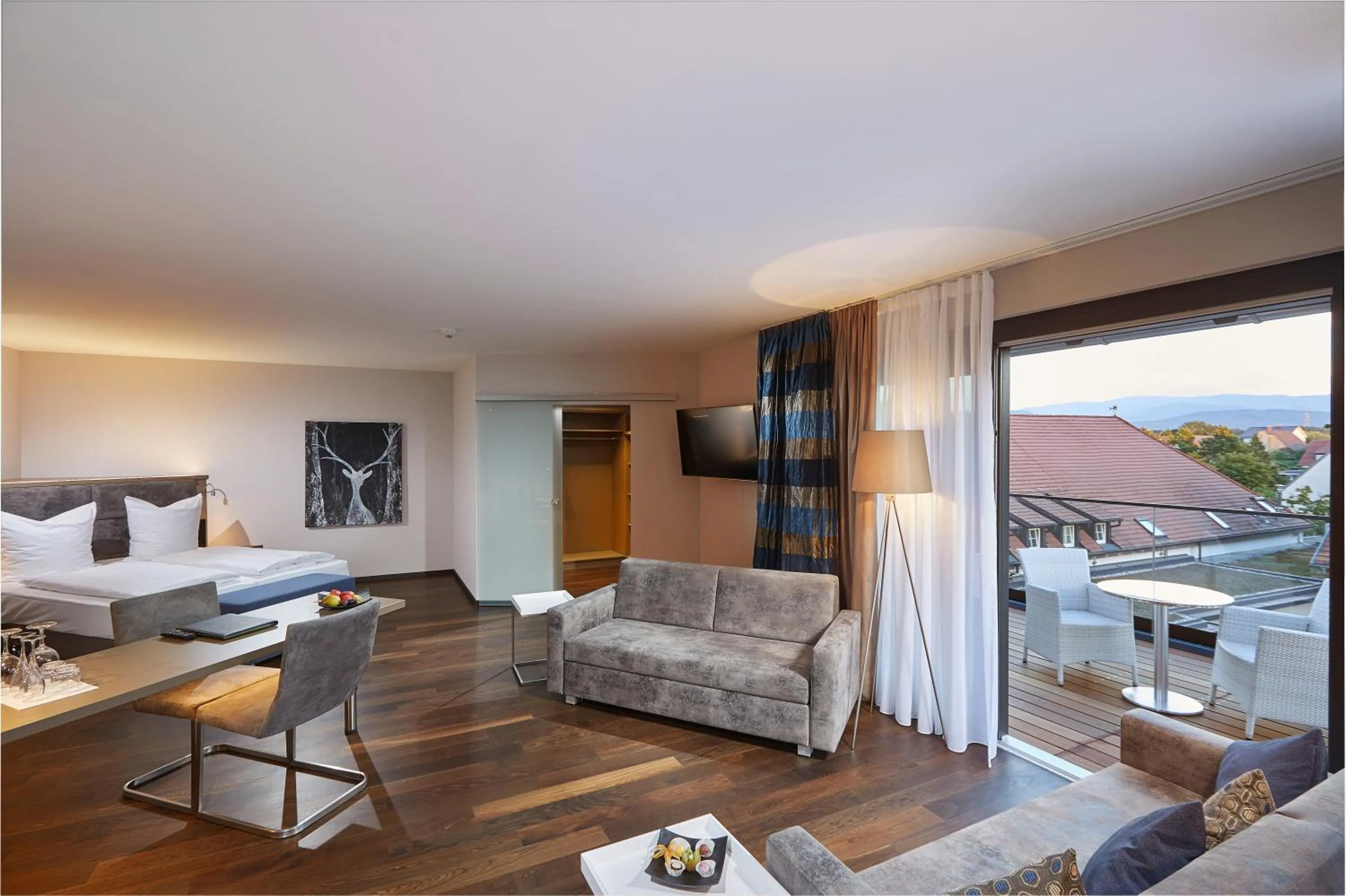 Living room in Schloss Reinach