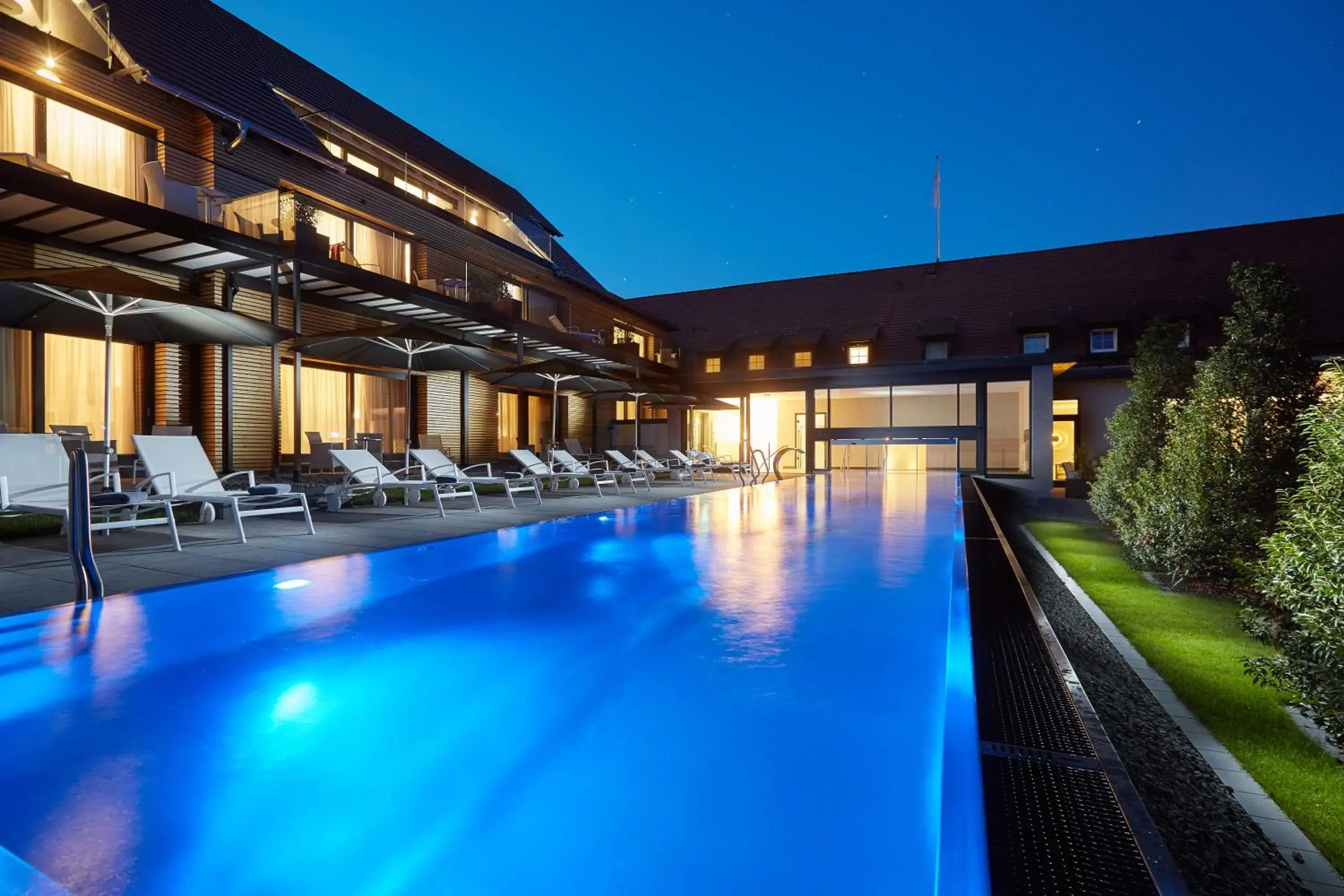 Swimming pool in Schloss Reinach Swimming pool in Schloss Reinach