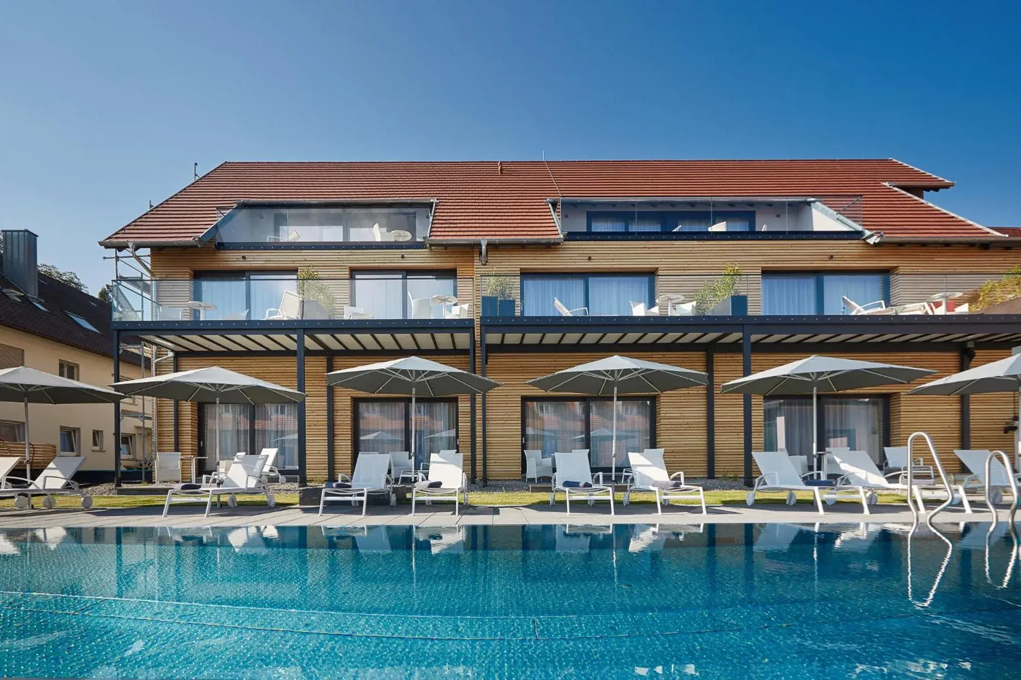 Property building in Schloss Reinach Property building in Schloss Reinach