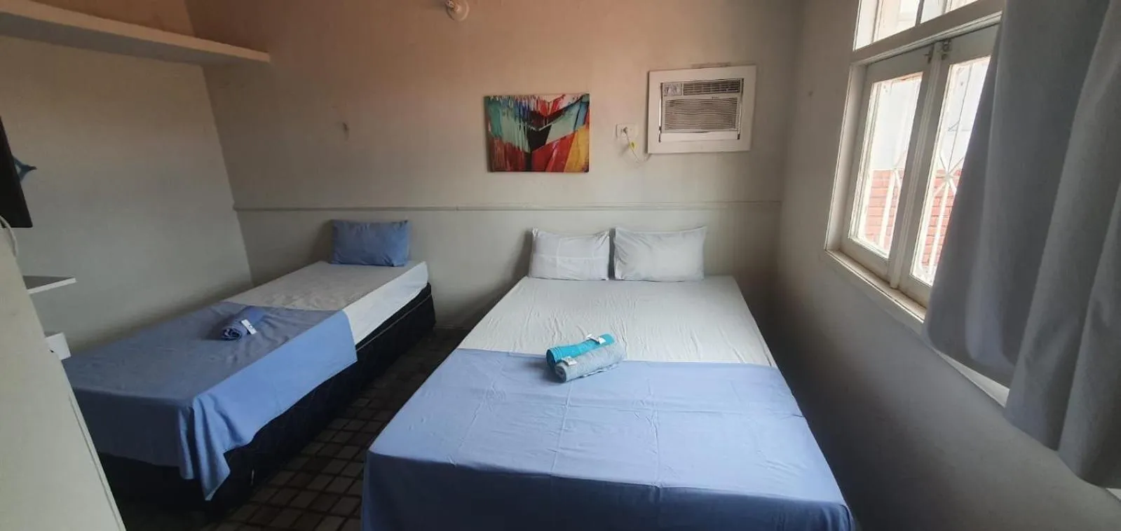 Bed in Casa do Meio Pousada