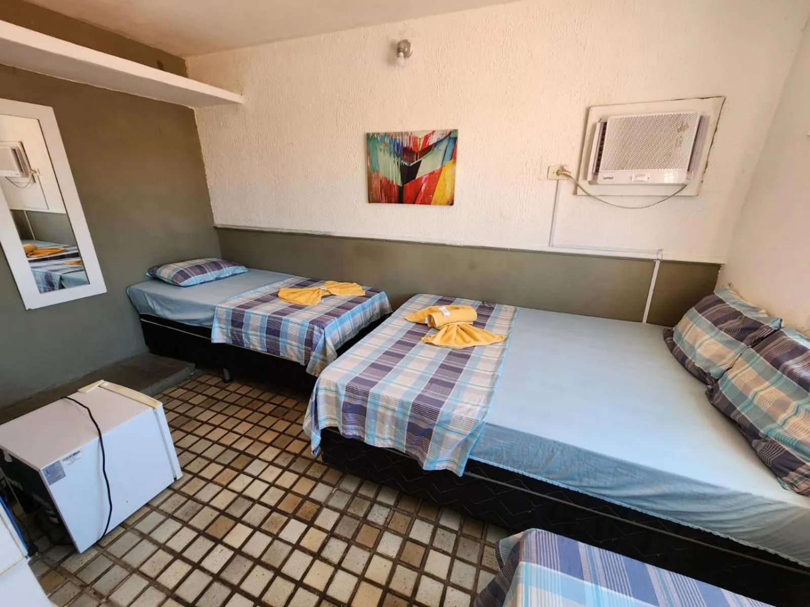 Bed in Casa do Meio Pousada