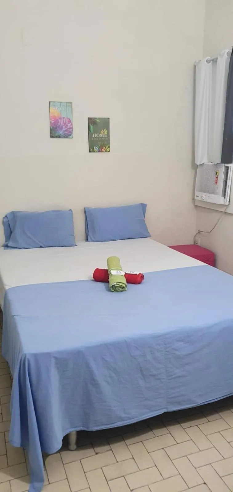 Bed in Casa do Meio Pousada