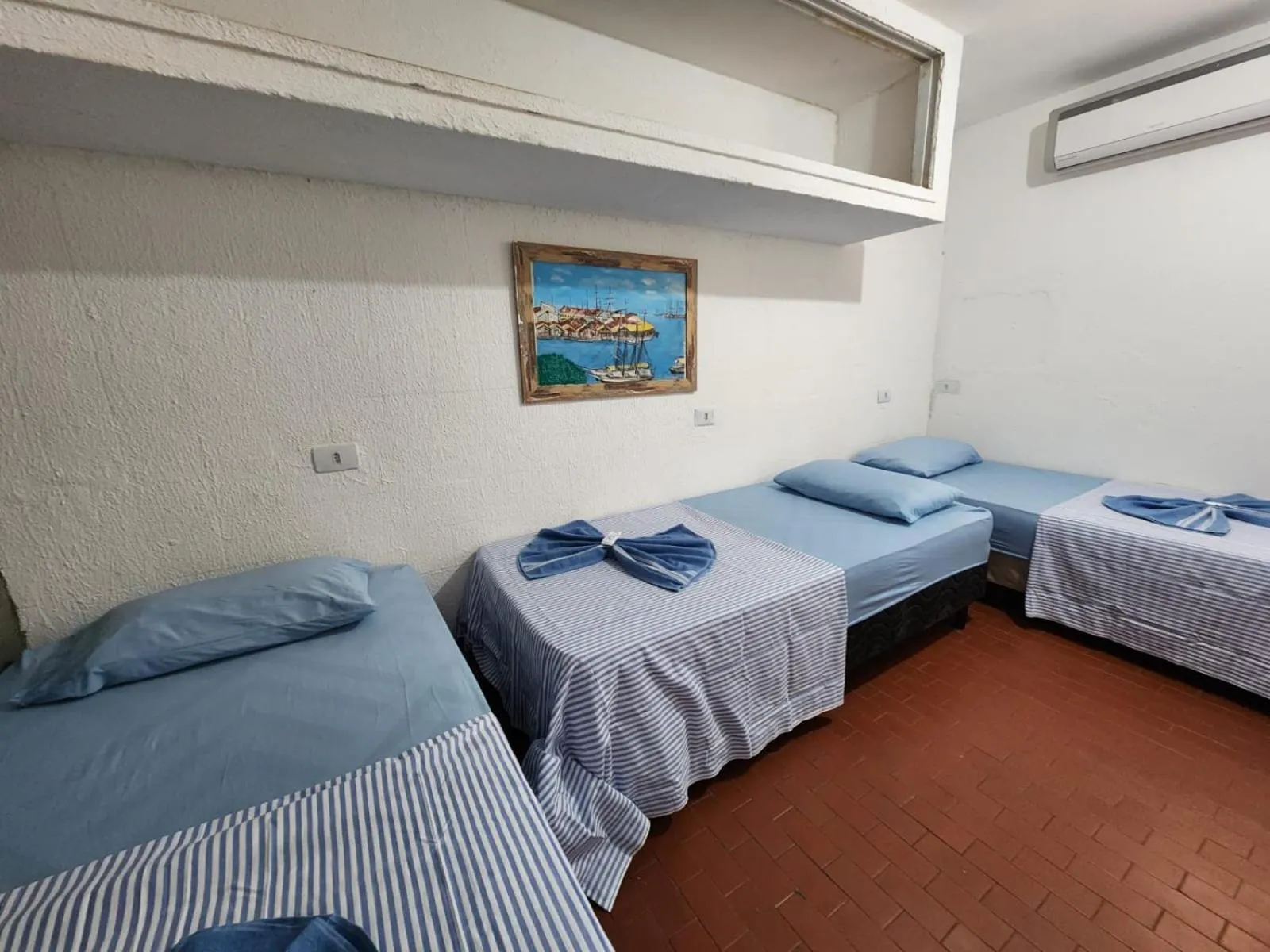 Bed in Casa do Meio Pousada