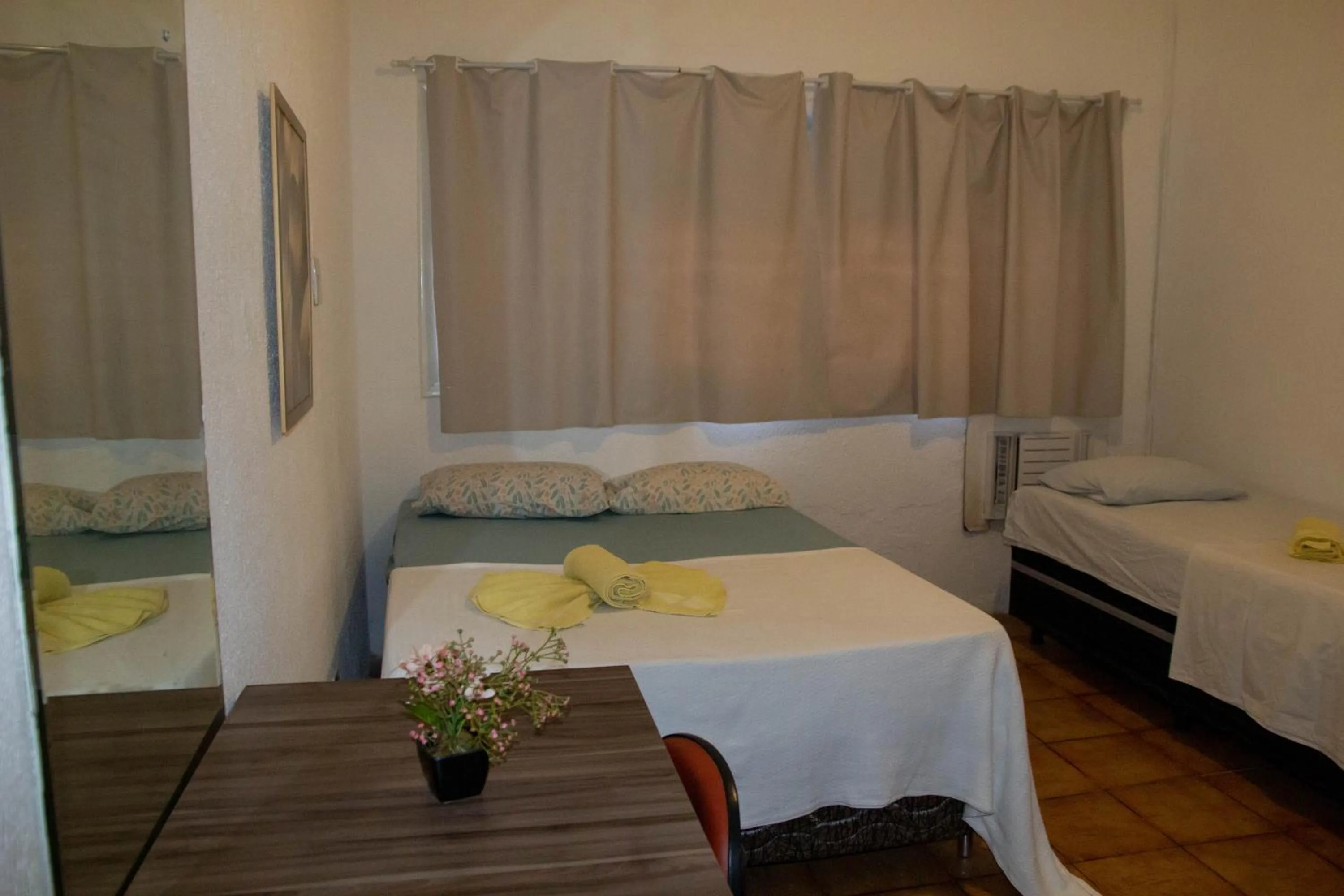 Bed in Casa do Meio Pousada