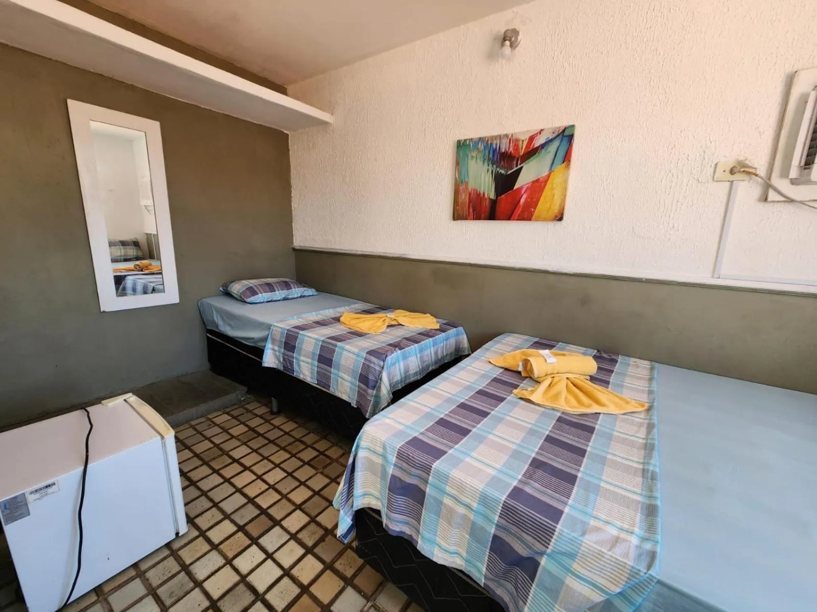 Bed in Casa do Meio Pousada