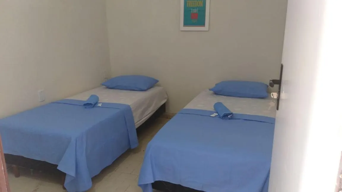 Bed in Casa do Meio Pousada