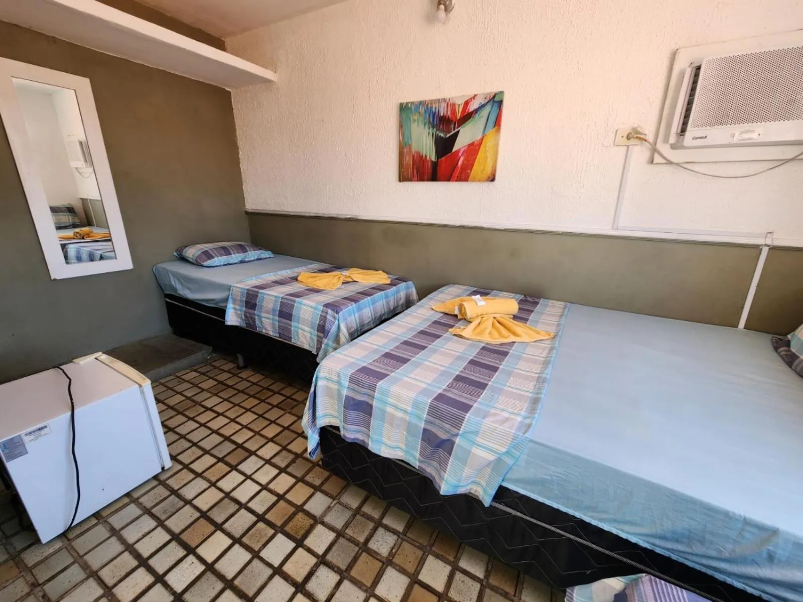 Bed in Casa do Meio Pousada