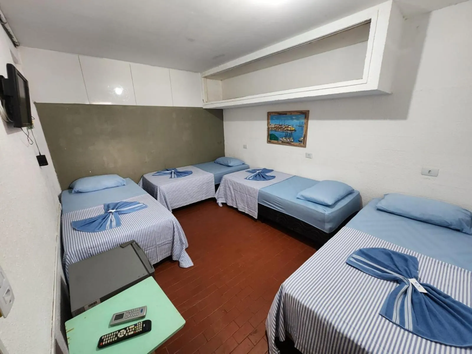 Bed in Casa do Meio Pousada