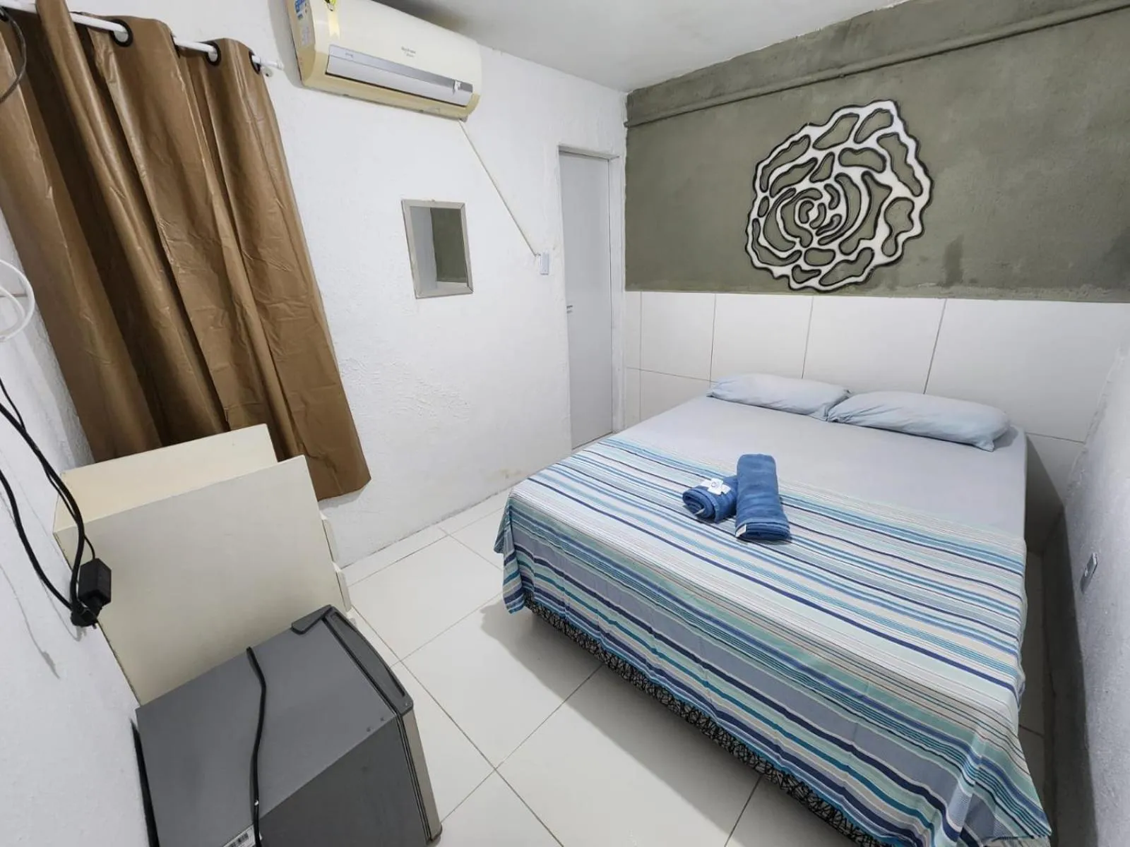 Bed in Casa do Meio Pousada