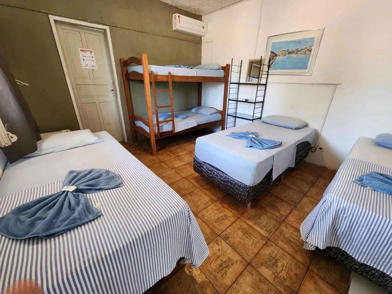 Bed in Casa do Meio Pousada