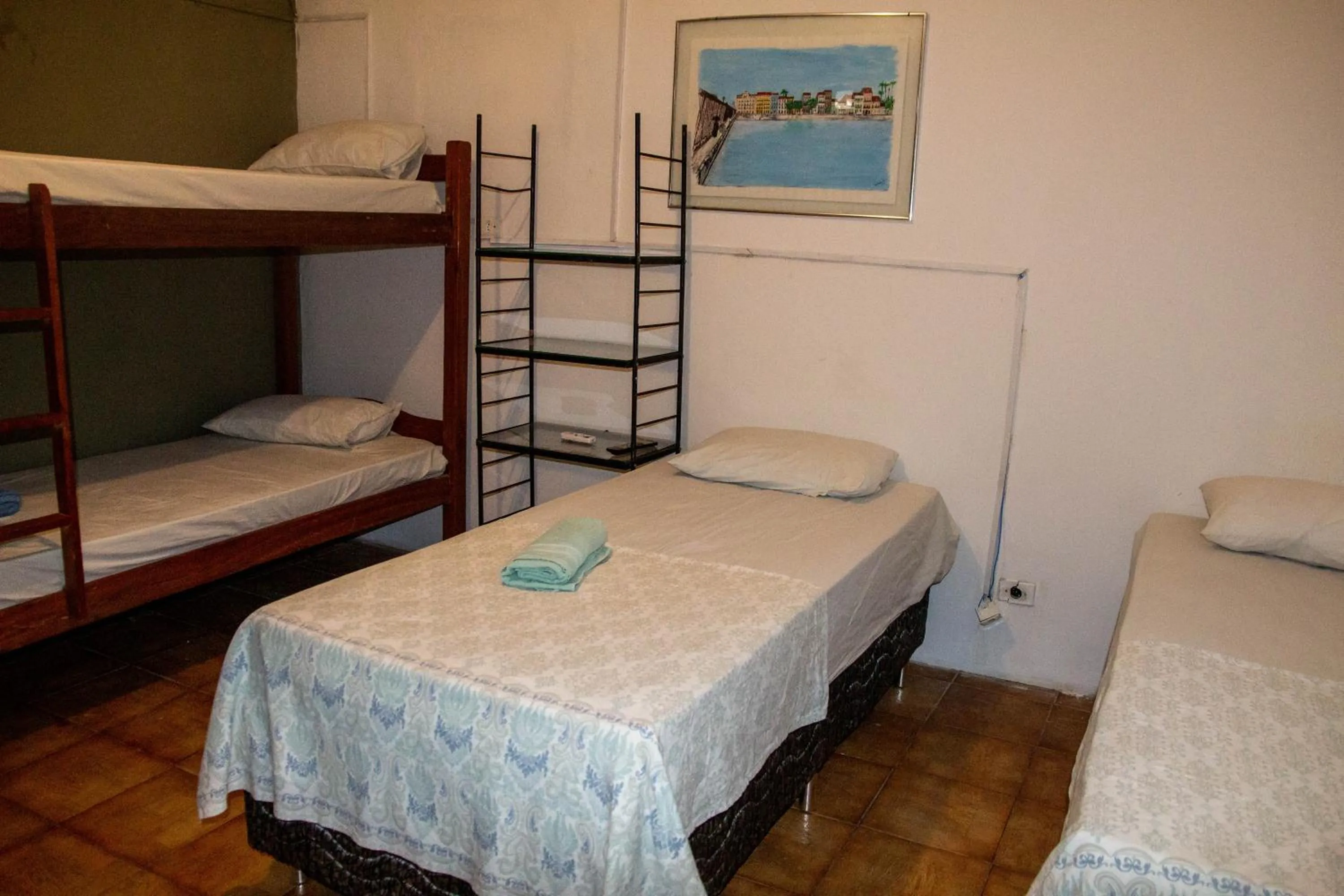 Bed in Casa do Meio Pousada