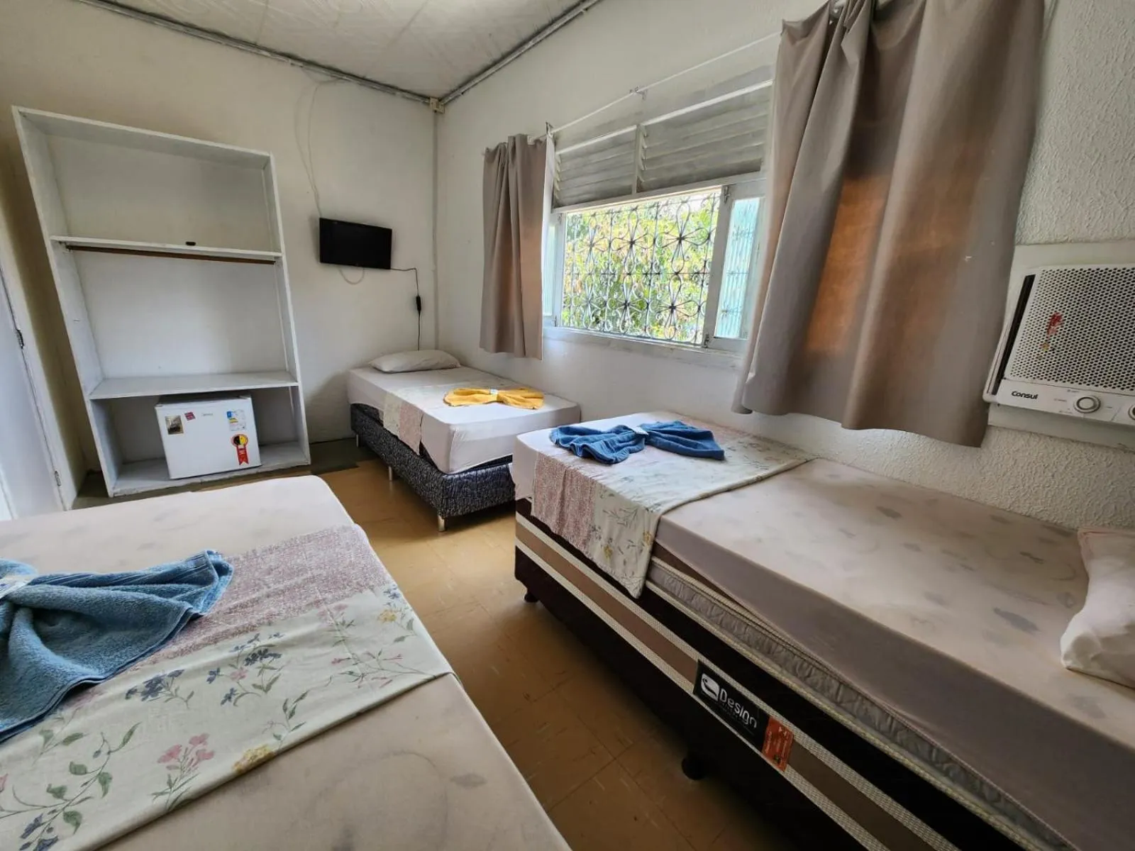 Bed in Casa do Meio Pousada