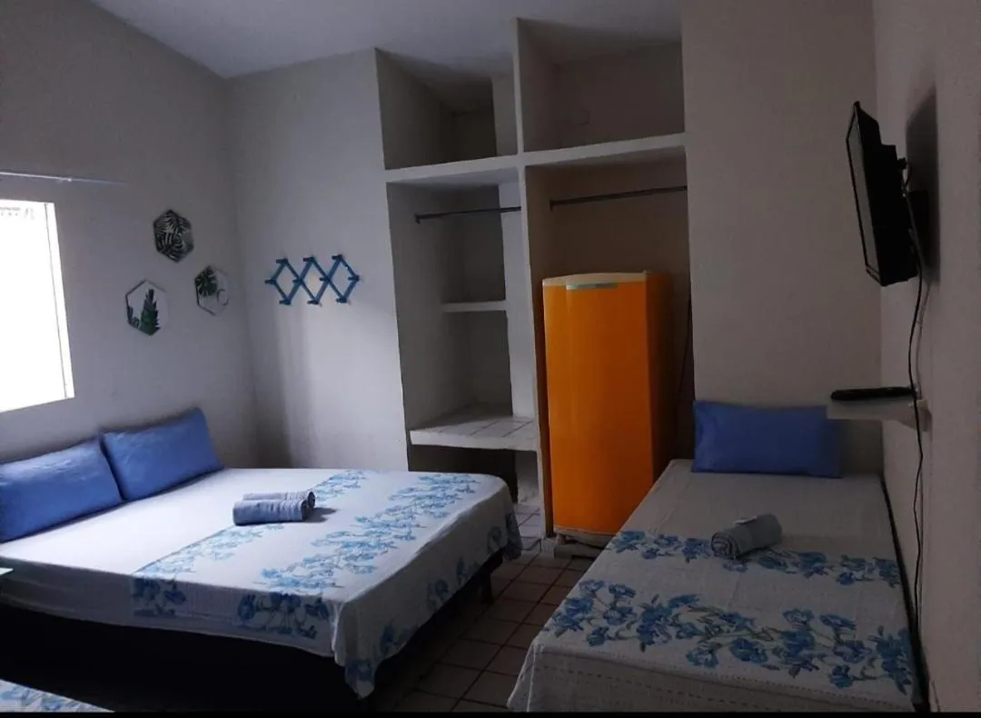 Bed in Casa do Meio Pousada