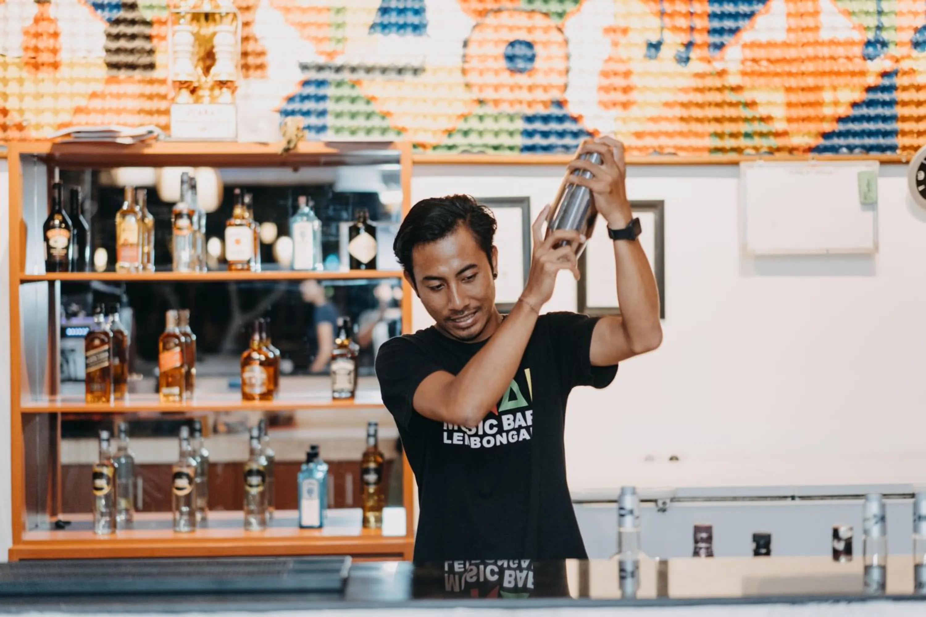 Staff in Nusa Indah Onai Hotel