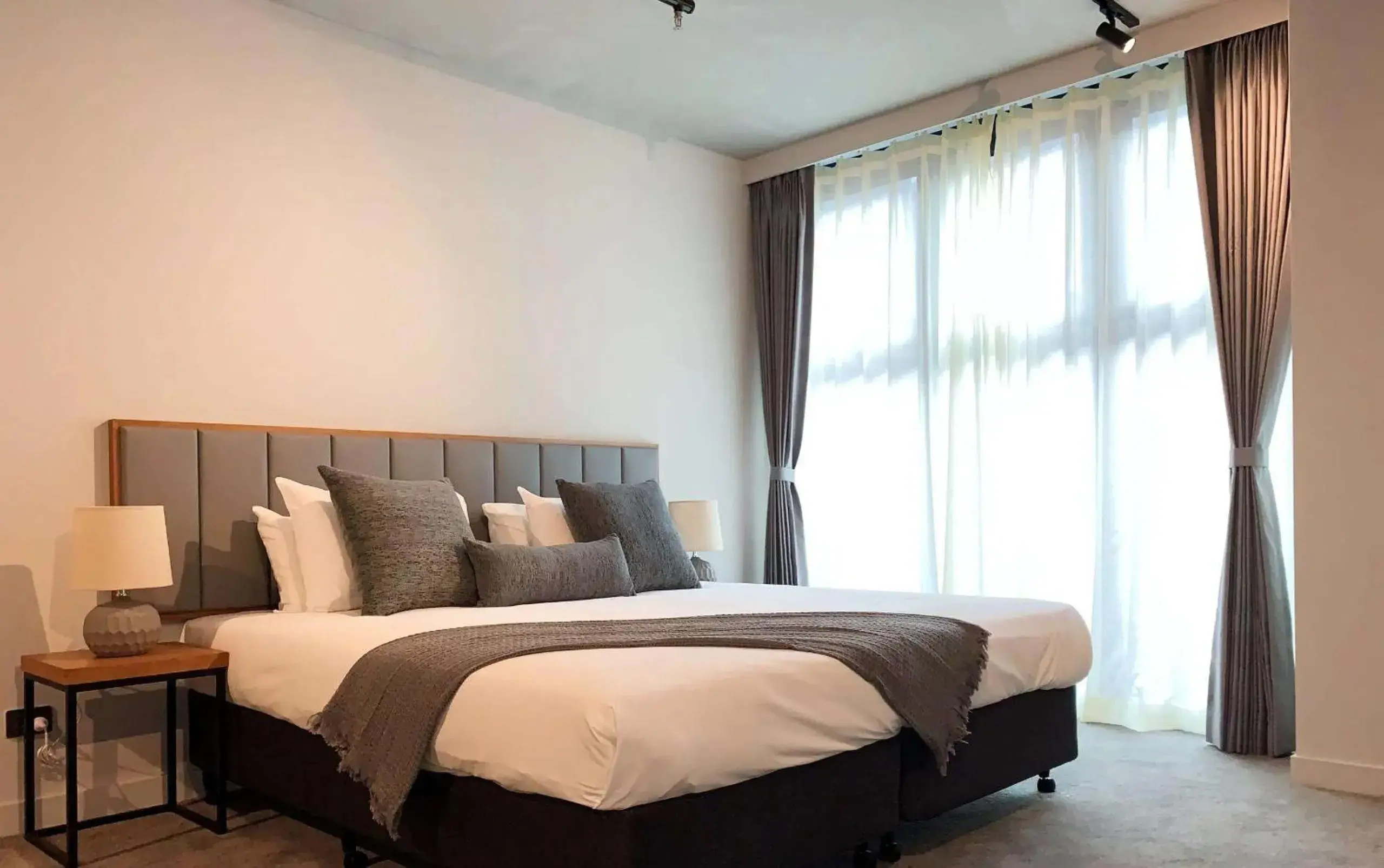 Bedroom, Bed in Clarion Apartments South Melbourne Bedroom, Bed in Clarion Apartments South Melbourne