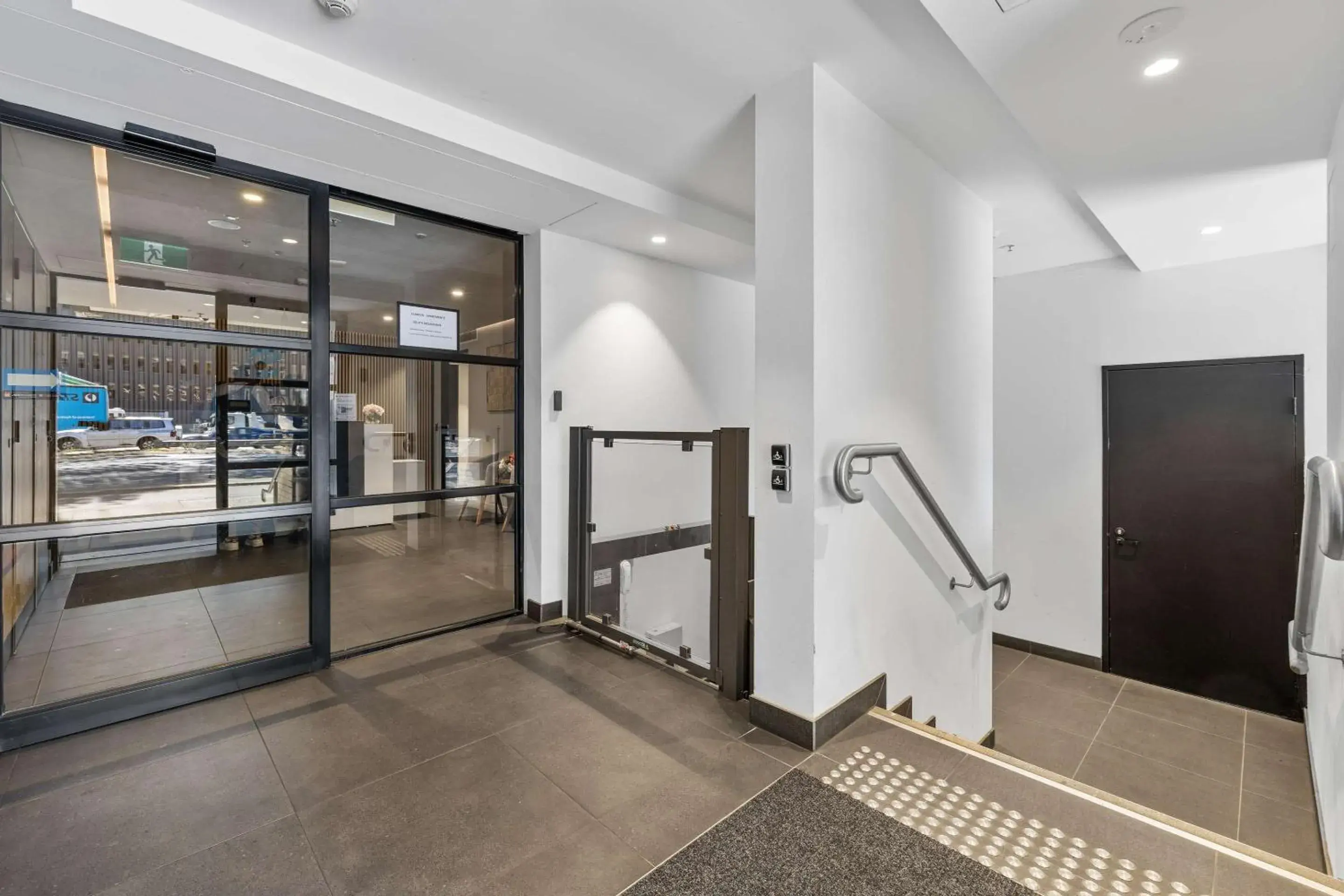 Property building in Clarion Apartments South Melbourne Property building in Clarion Apartments South Melbourne