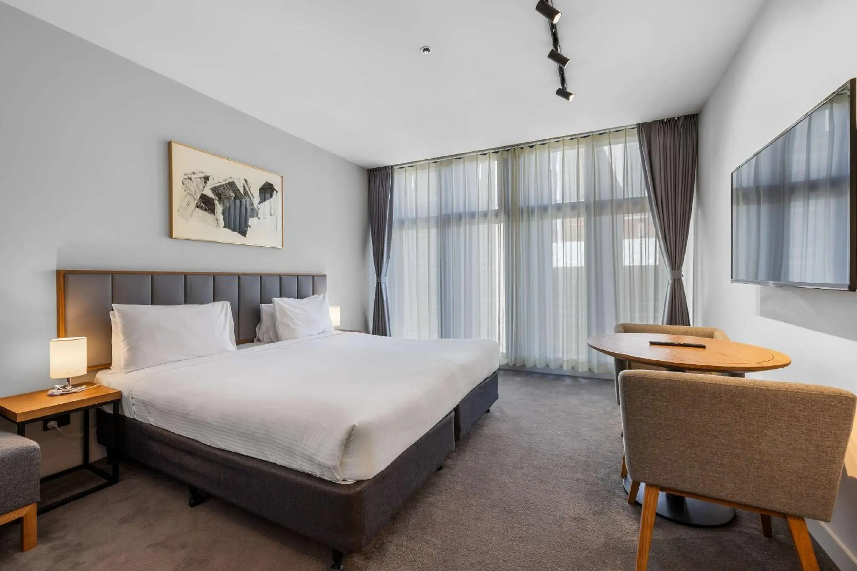 Bedroom, Bed in Clarion Apartments South Melbourne Bedroom, Bed in Clarion Apartments South Melbourne