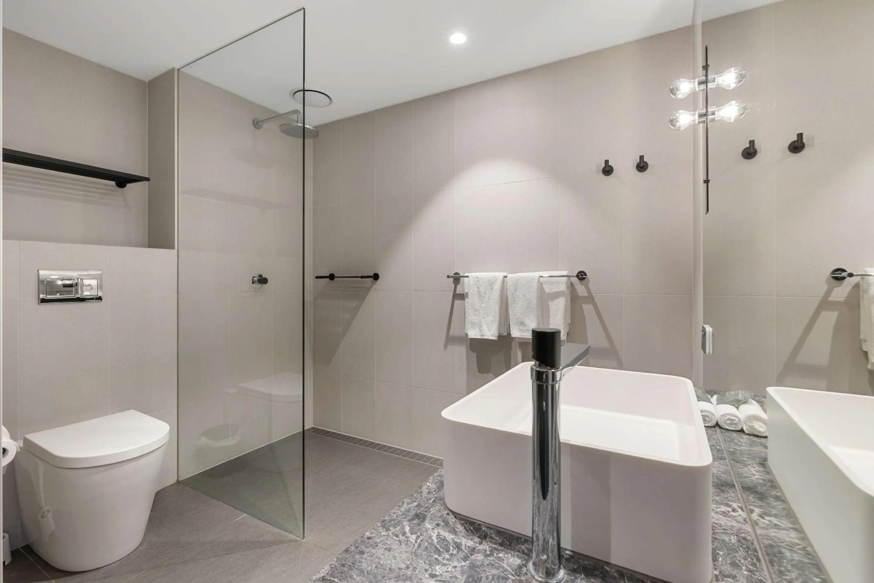 Bedroom in Clarion Apartments South Melbourne