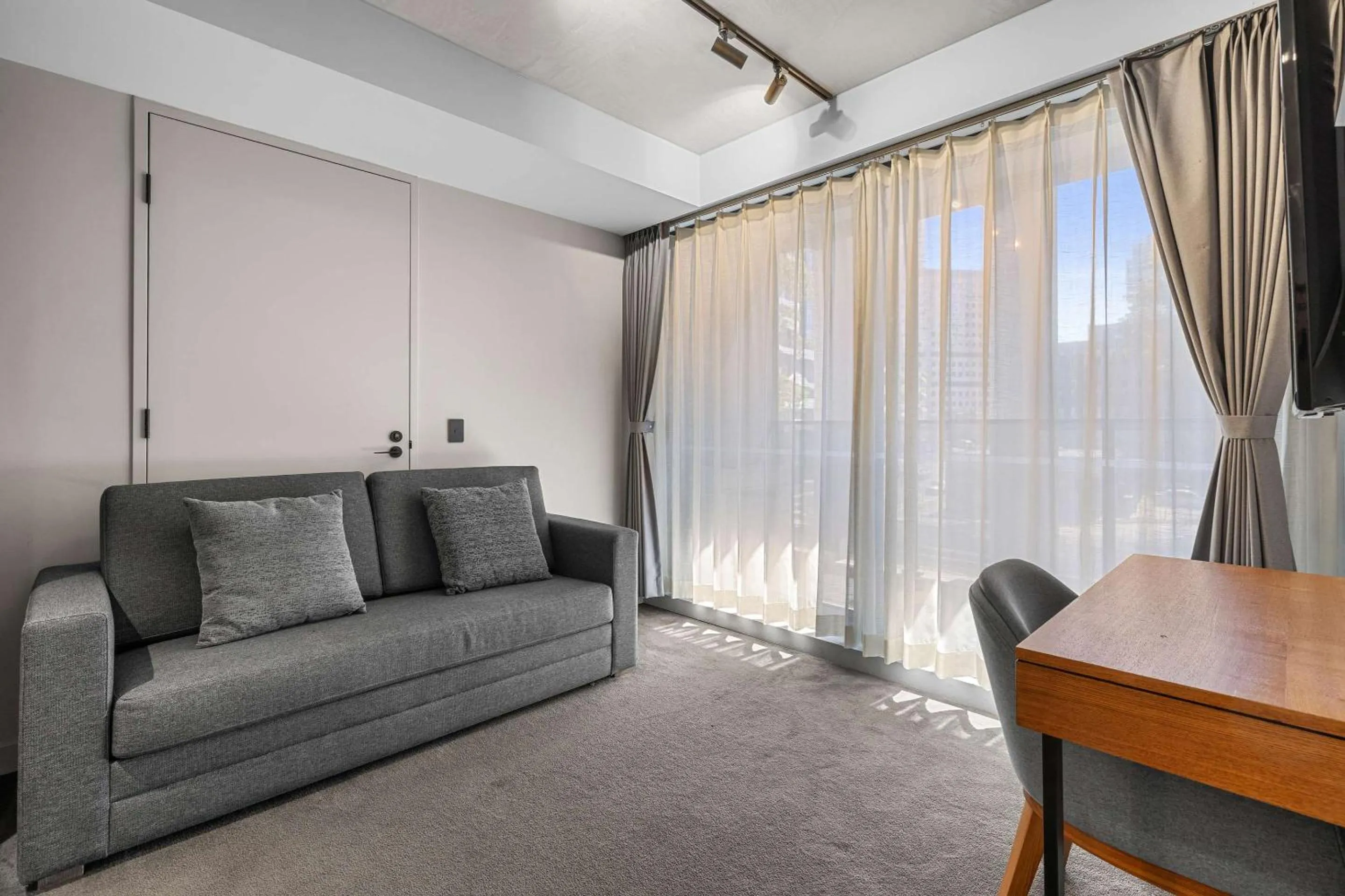 Bedroom in Clarion Apartments South Melbourne