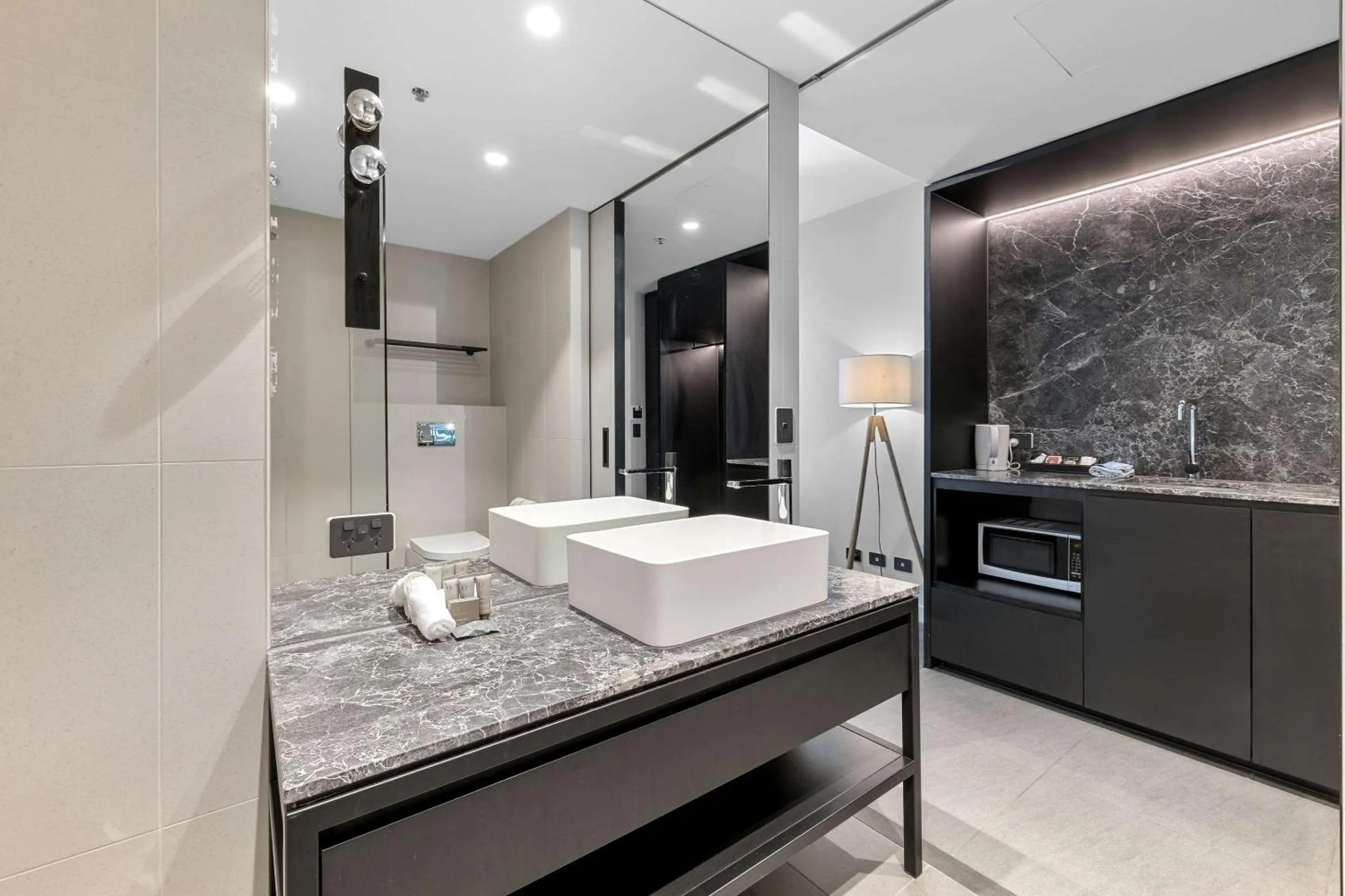 Bedroom in Clarion Apartments South Melbourne