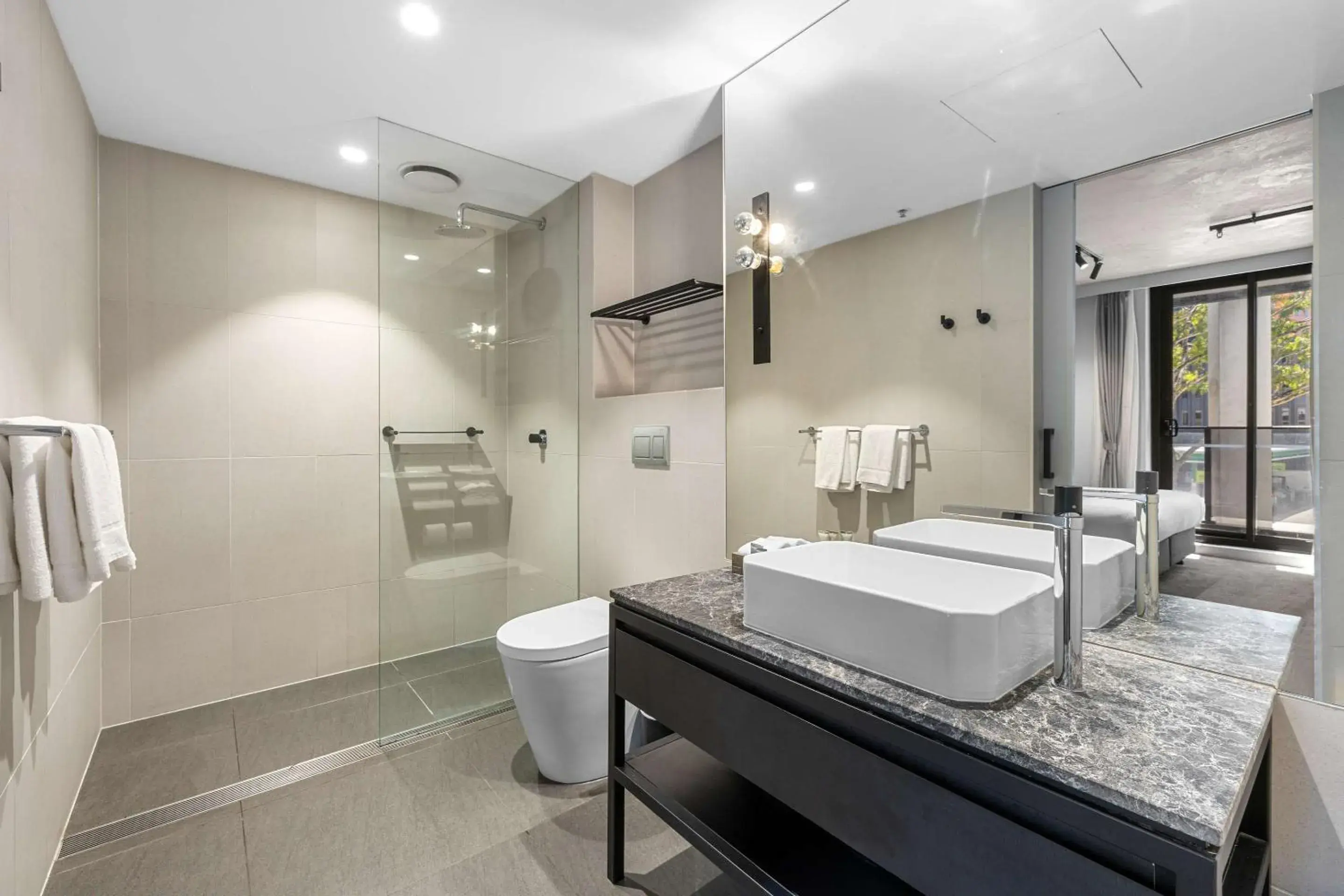 Bedroom in Clarion Apartments South Melbourne Bedroom in Clarion Apartments South Melbourne