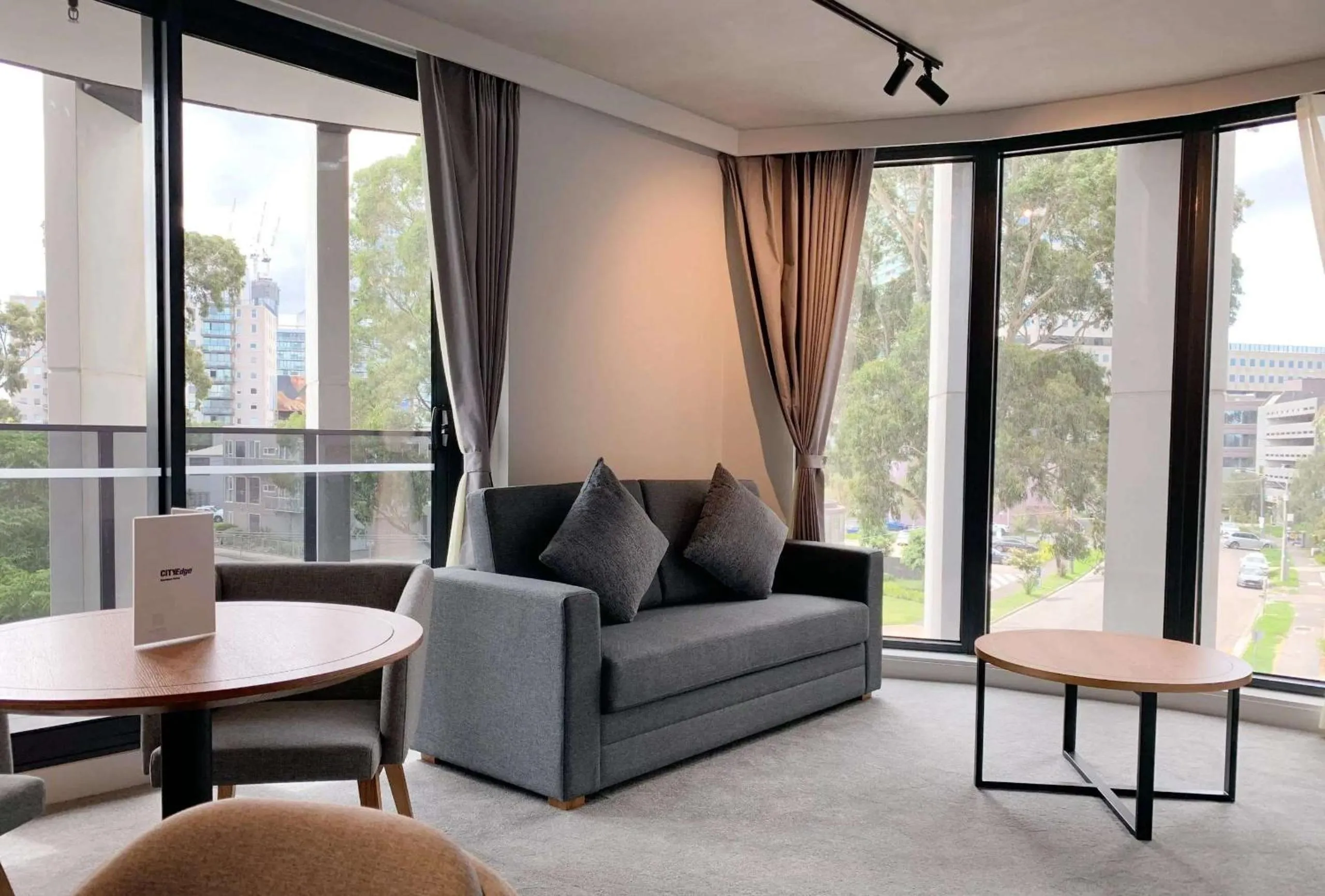 Bedroom in Clarion Apartments South Melbourne
