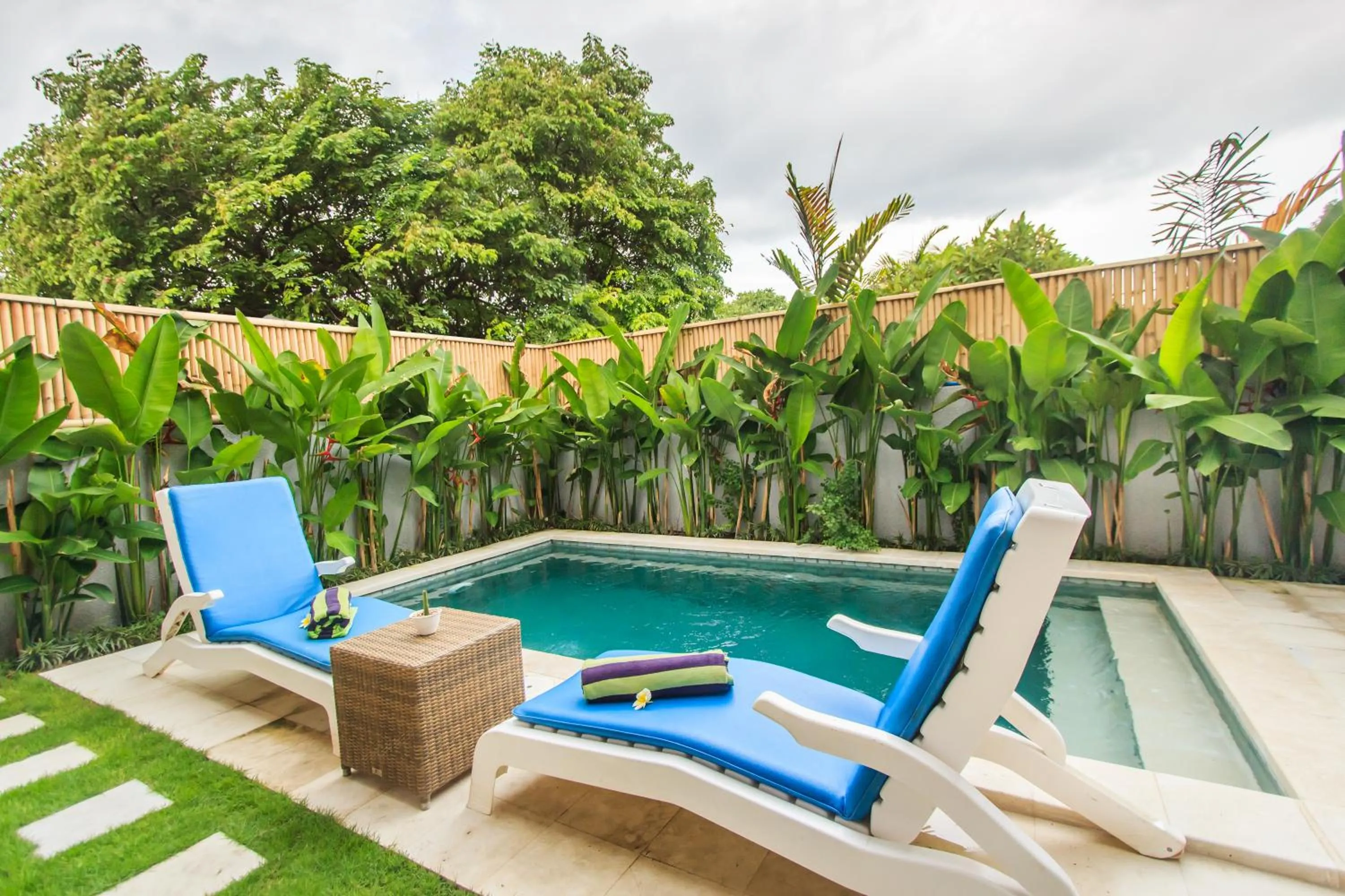 Pool view in The jero 18 kuta guest house