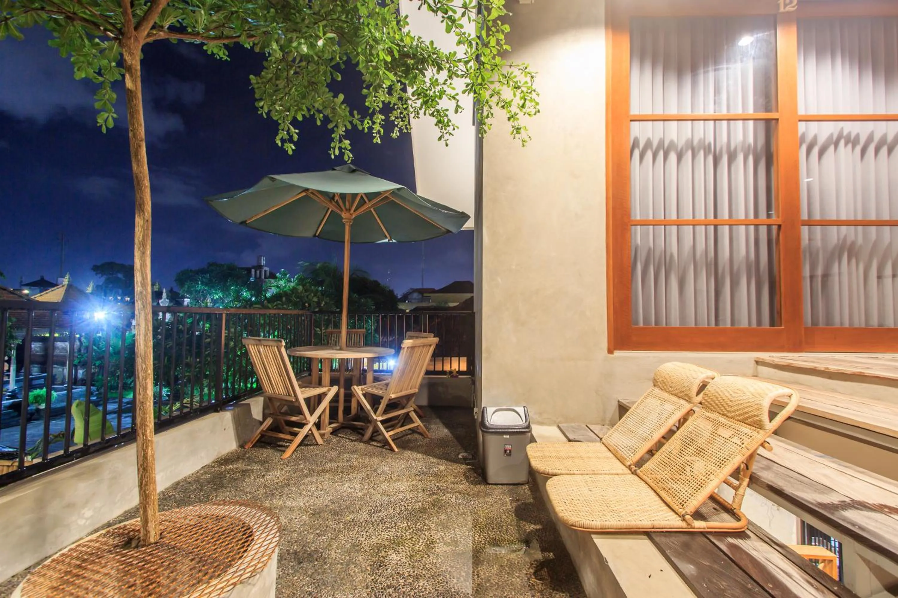 Balcony/Terrace in The jero 18 kuta guest house