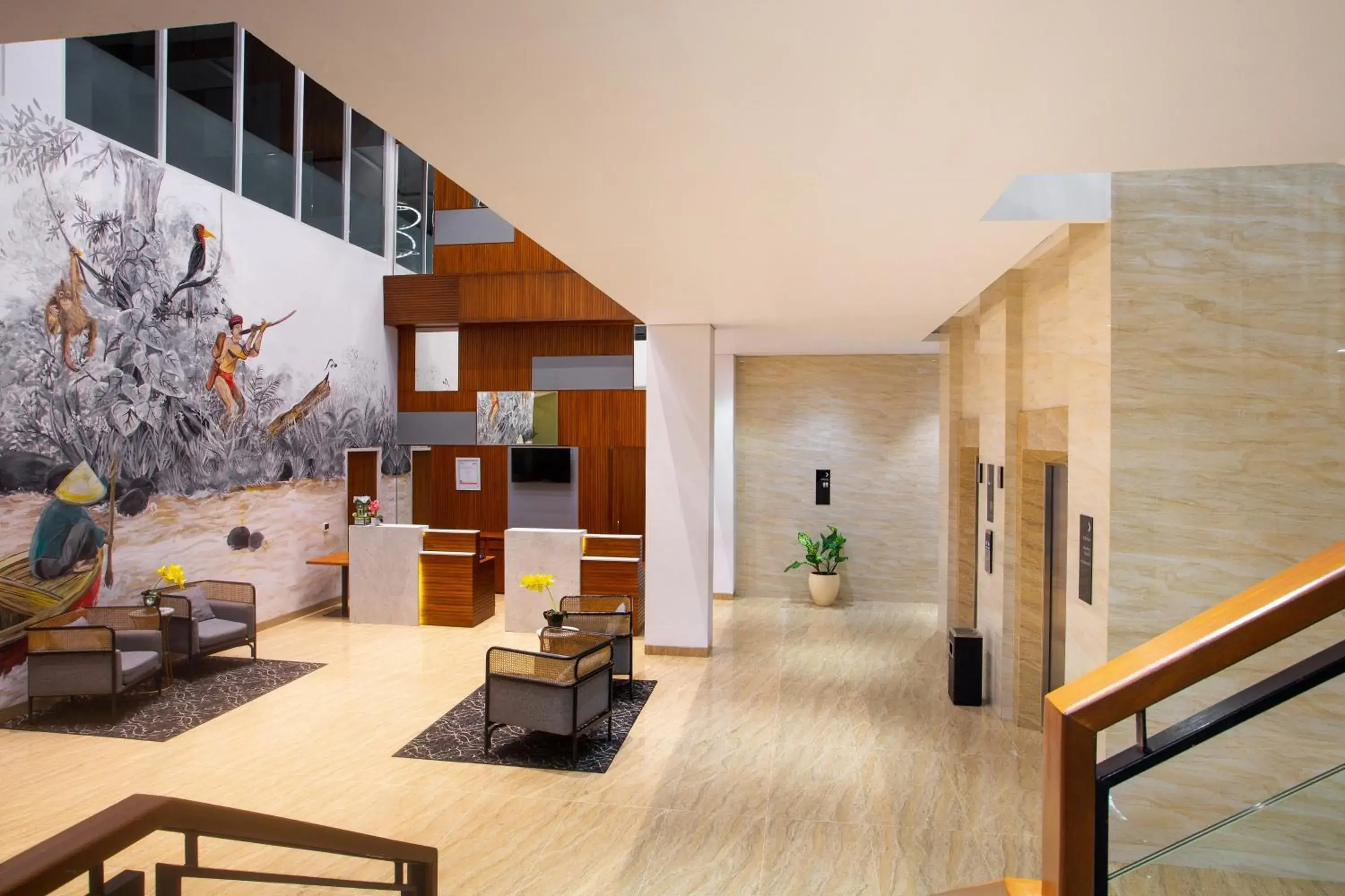 Lobby or reception in Grand Zuri Ketapang Lobby or reception in Grand Zuri Ketapang