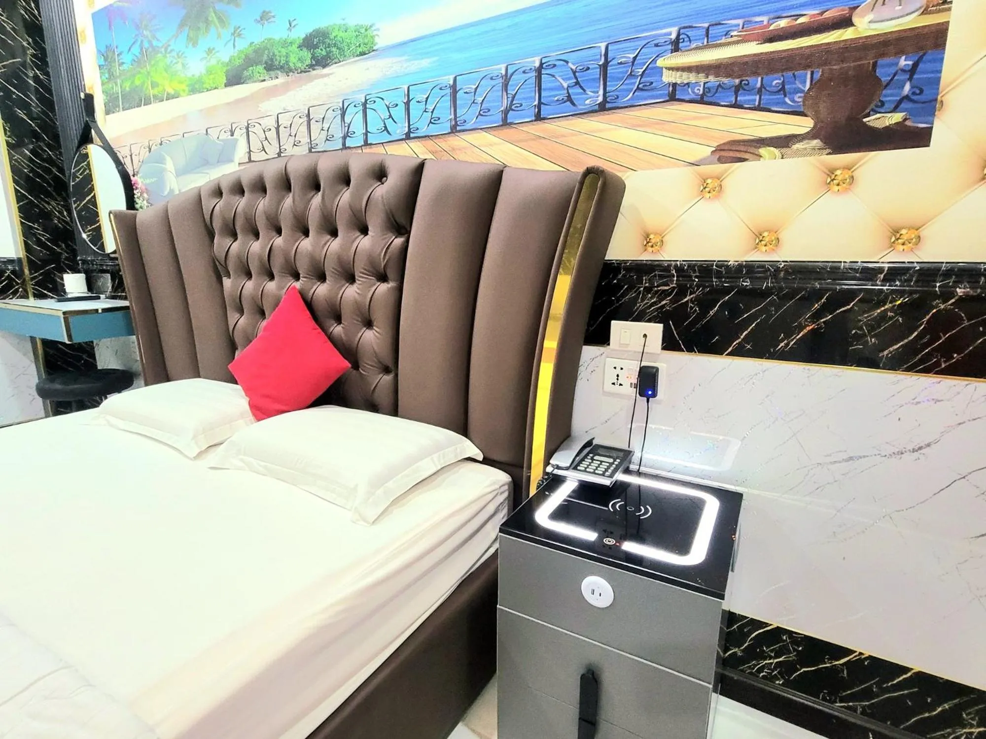 Bed in Thiem Thanh Hotel