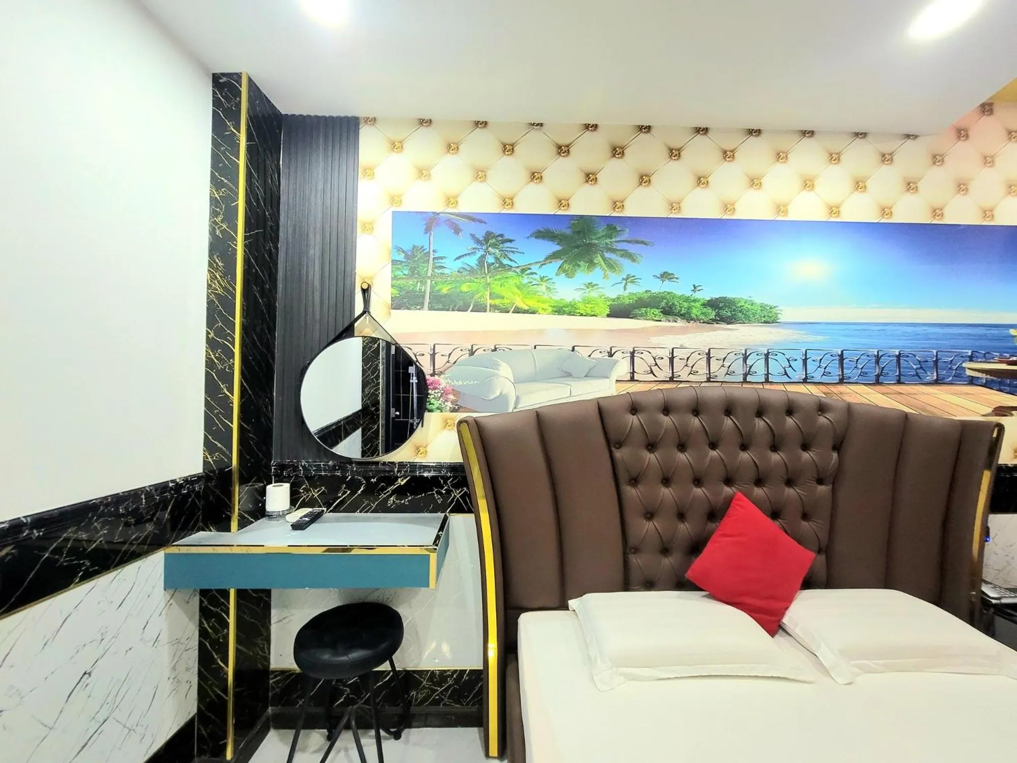 Seating area in Thiem Thanh Hotel