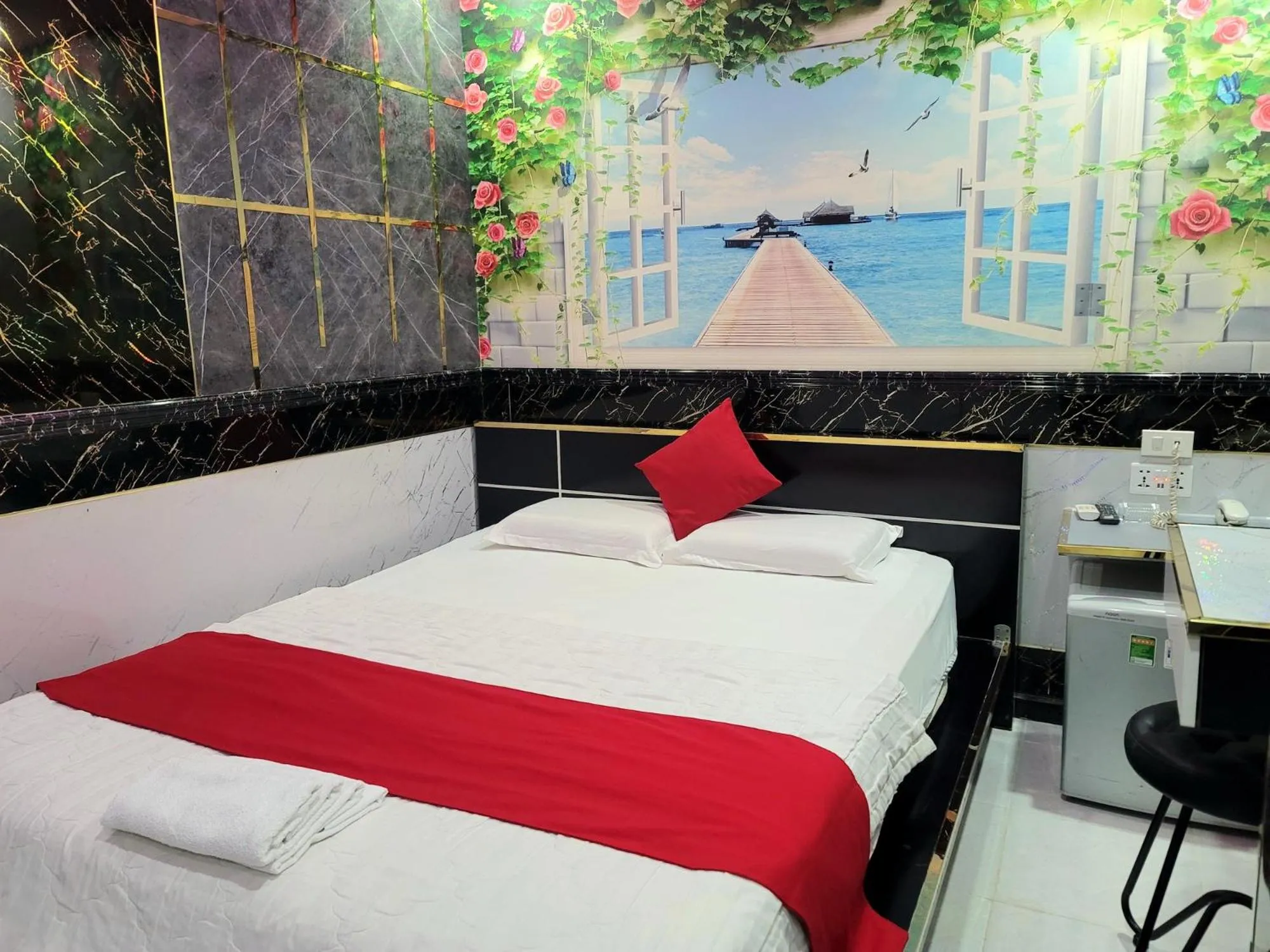 Bed in Thiem Thanh Hotel