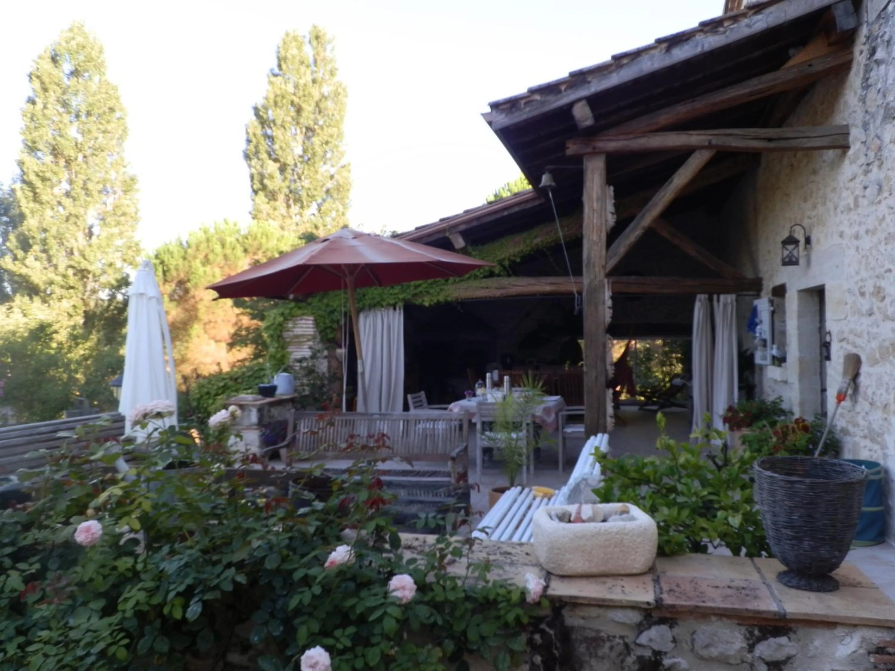 Patio in les tamaris