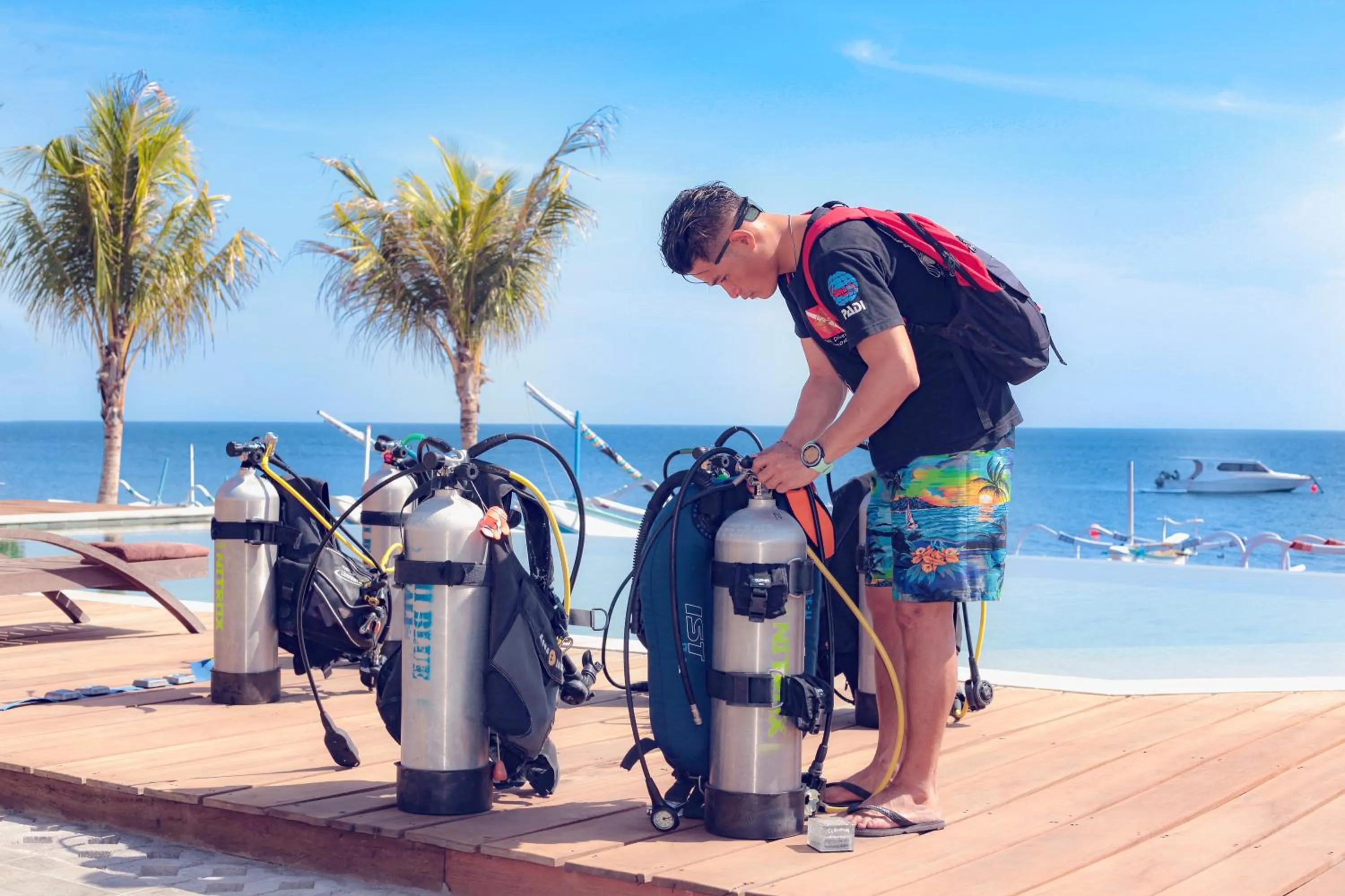 Activities in Hi Blue Bali Melasti Dive Resort