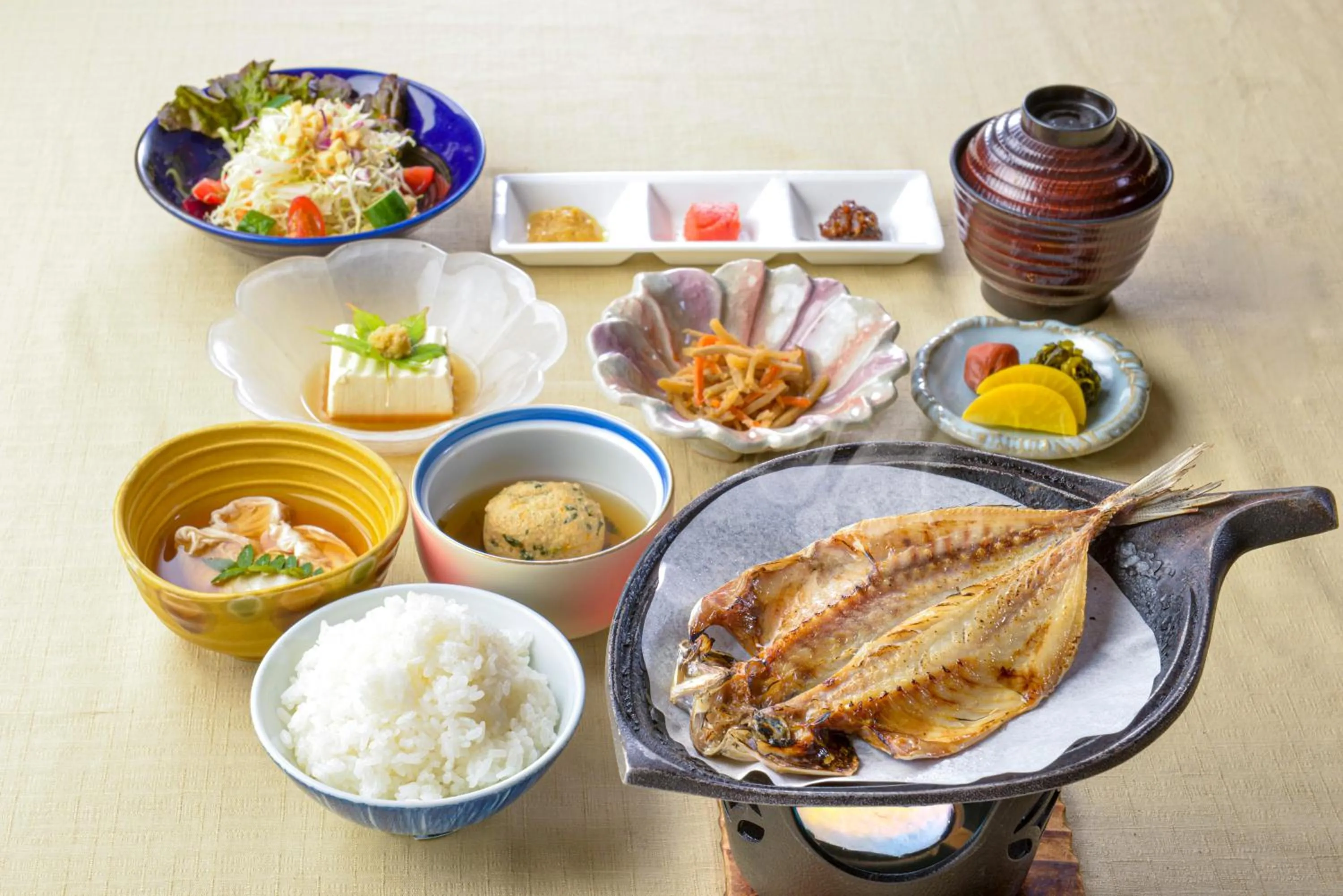 Food in The Gran Resort Kinosaki