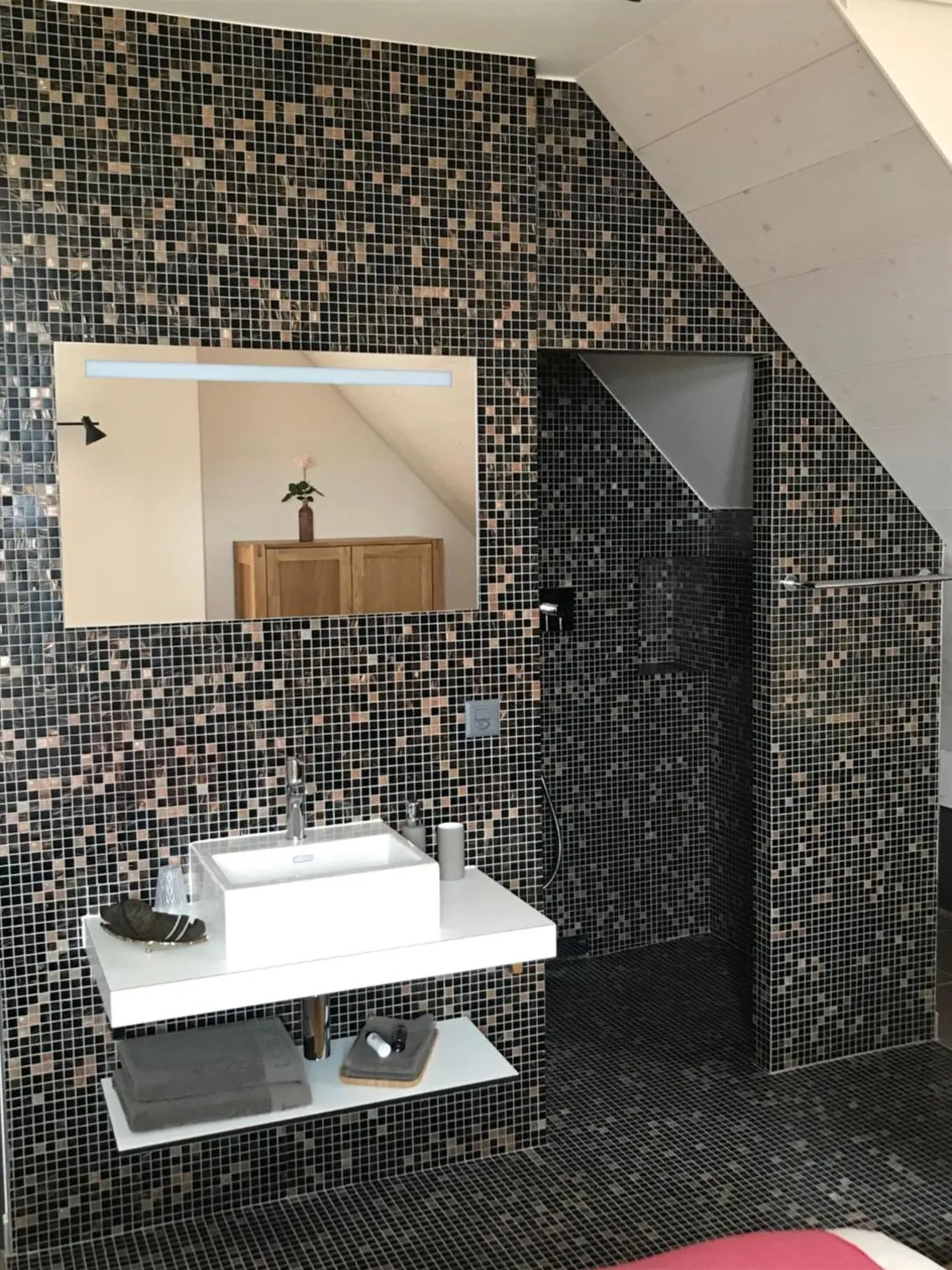 Bathroom in Le Manoir de l'Oselière & Spa