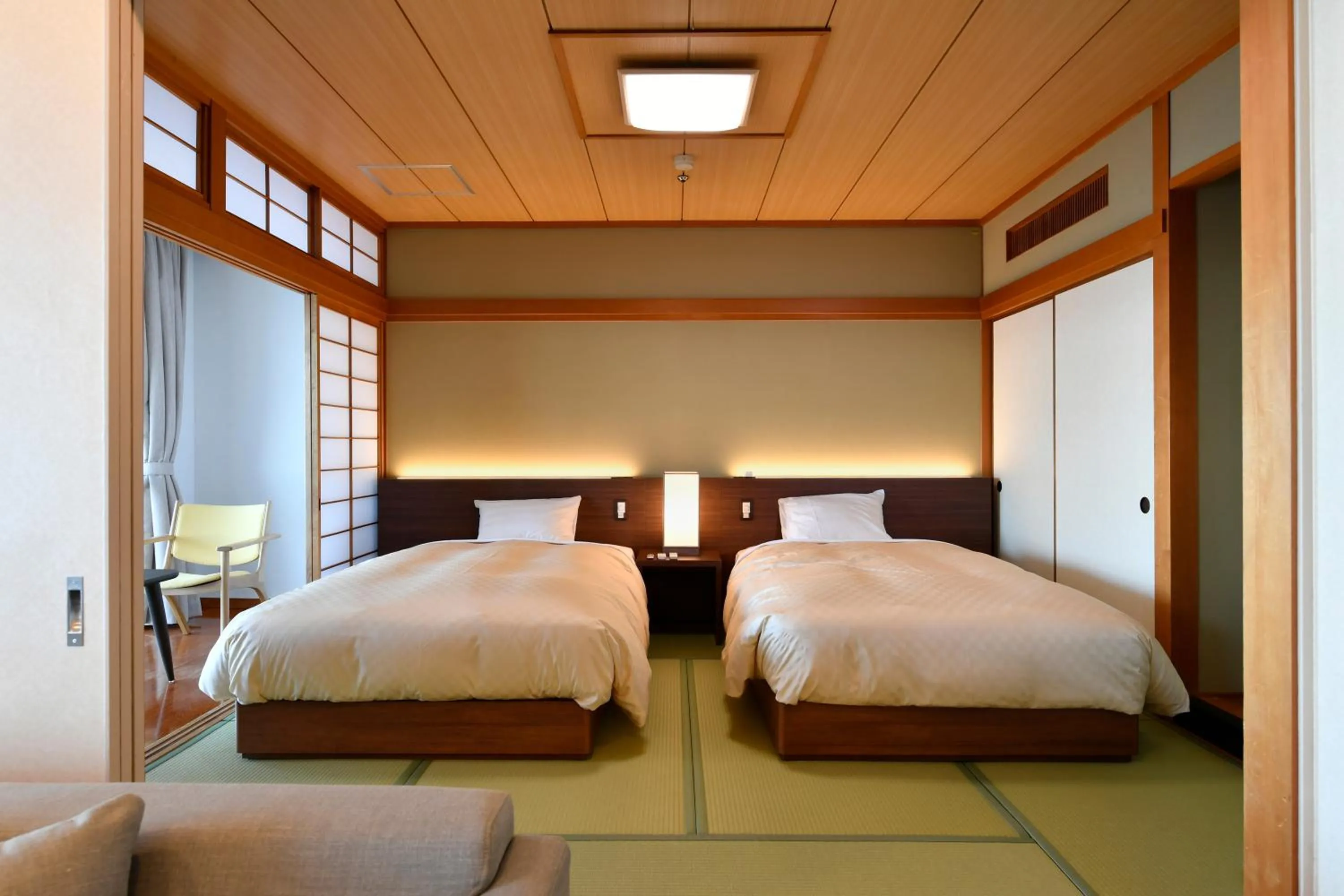 Bed in The Gran Resort Elegante Shirahama