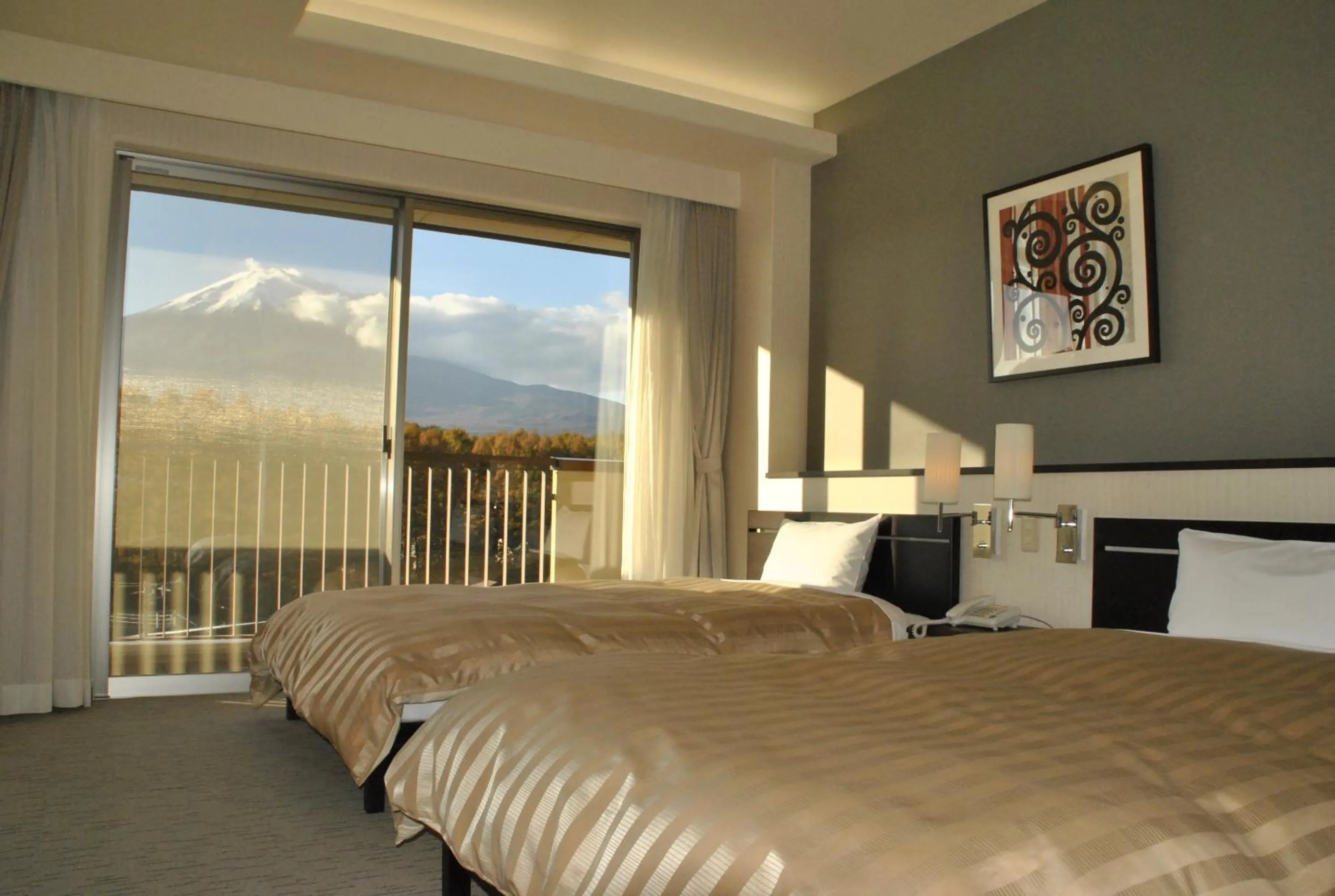 Bedroom, Bed in The Gran Resort Princess Fujikawaguchiko