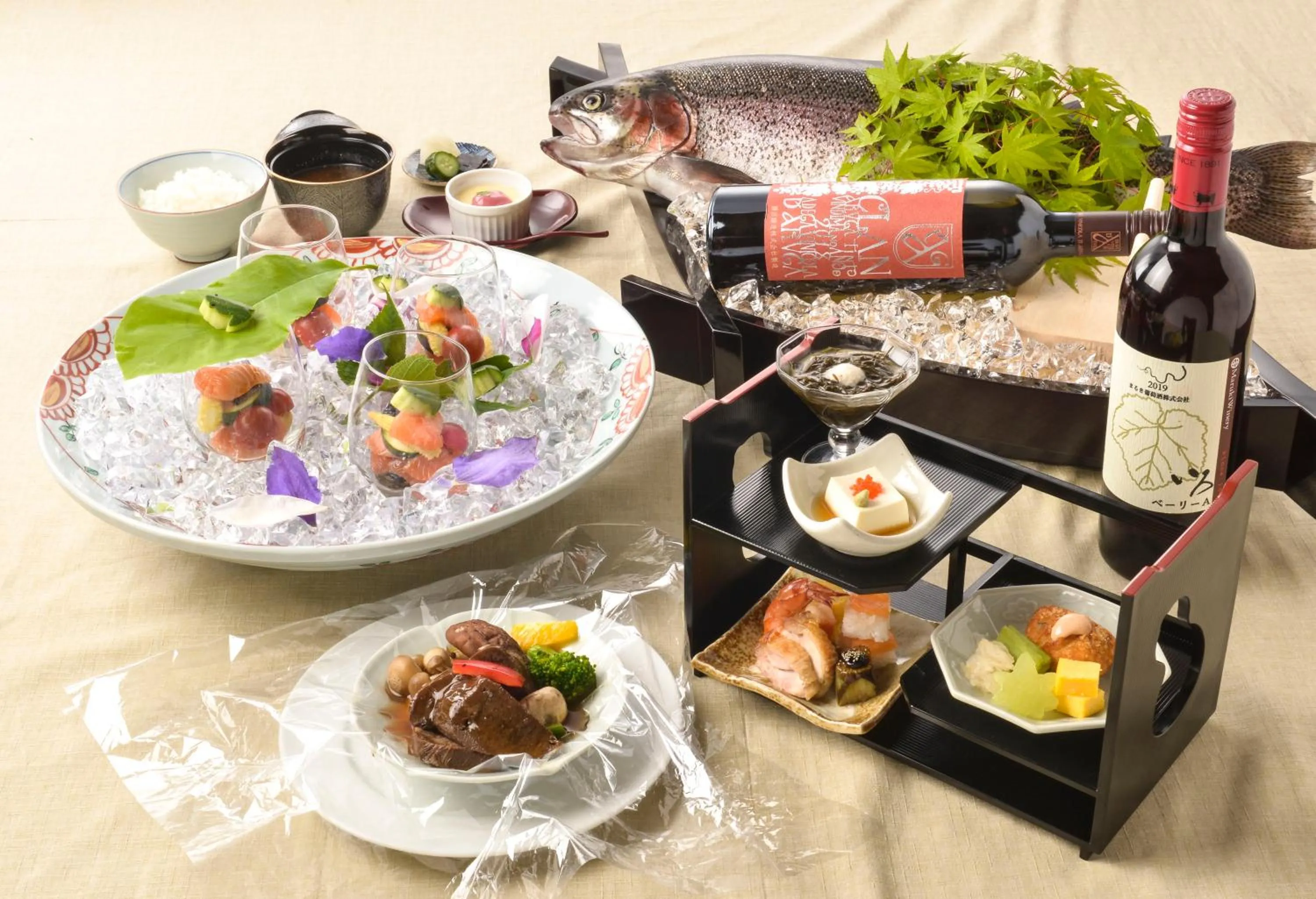 Food in The Gran Resort Princess Fujikawaguchiko