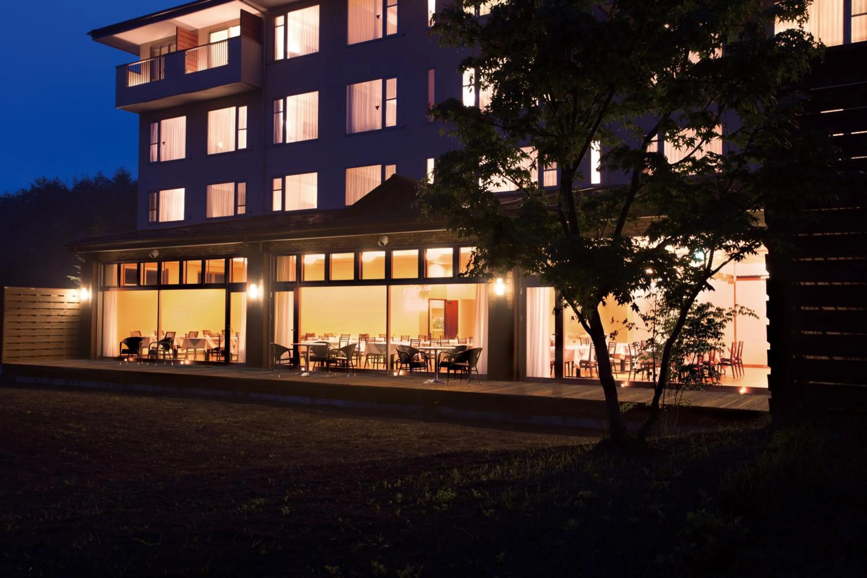 Property building in The Gran Resort Princess Fujikawaguchiko