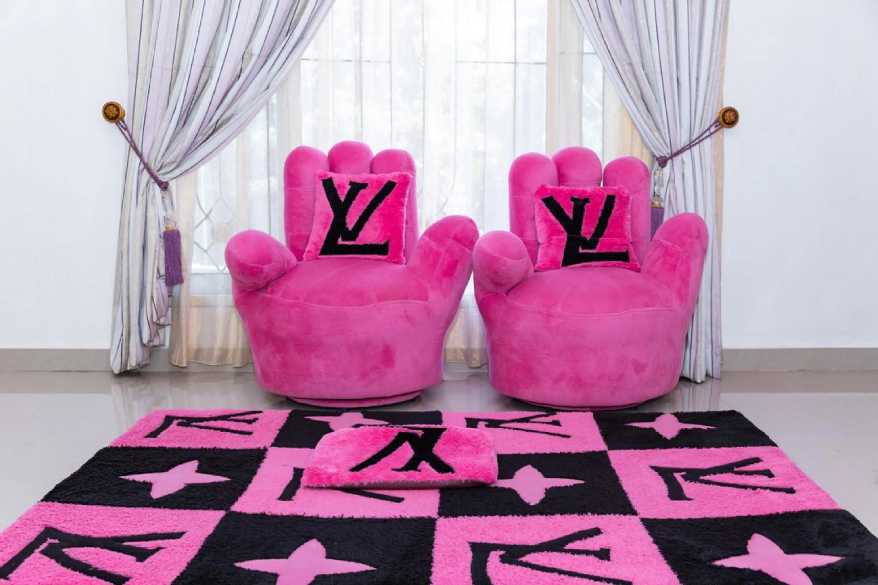 Living room in RedDoorz Premium @ Sea Residence Manado