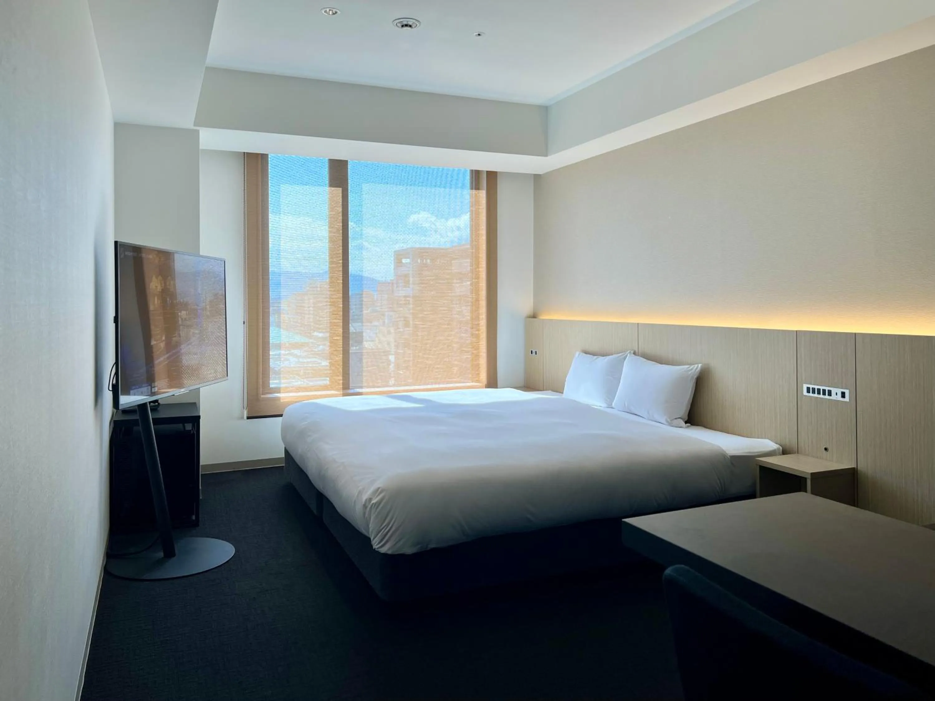 Photo of the whole room, Bed in sequence KYOTO GOJO