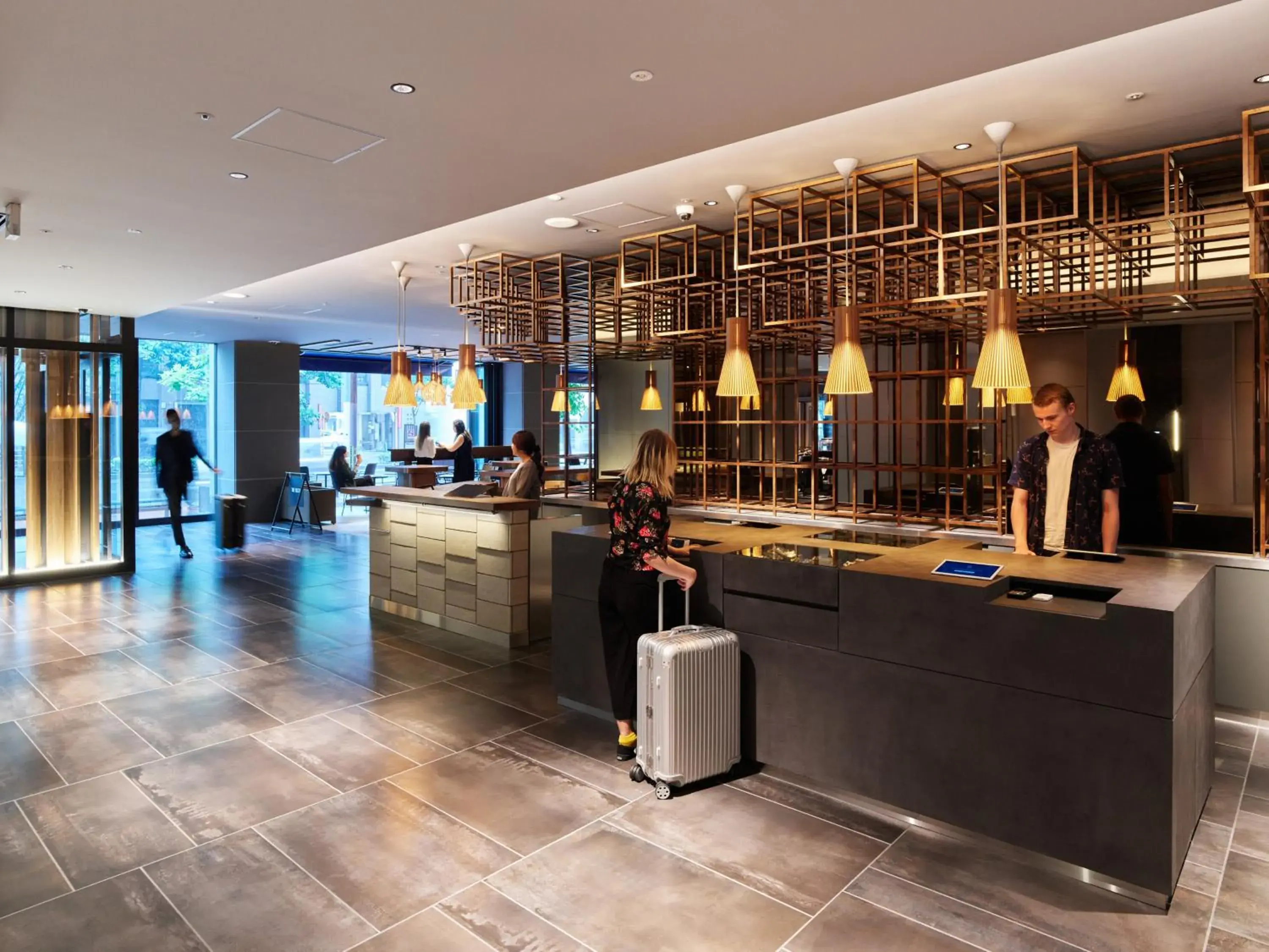 Lobby or reception in sequence KYOTO GOJO Lobby or reception in sequence KYOTO GOJO