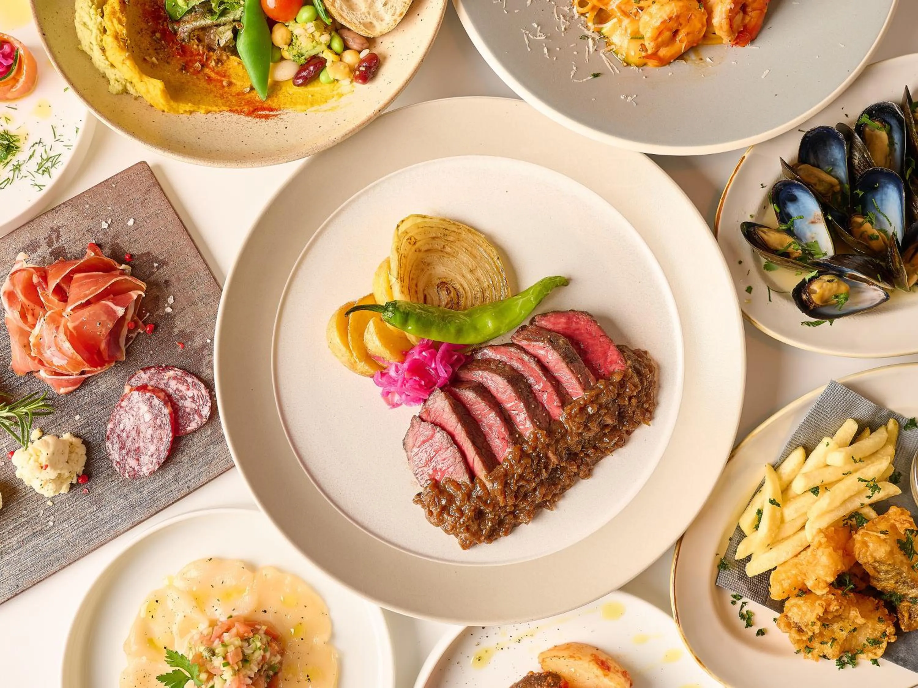 Meals in sequence KYOTO GOJO