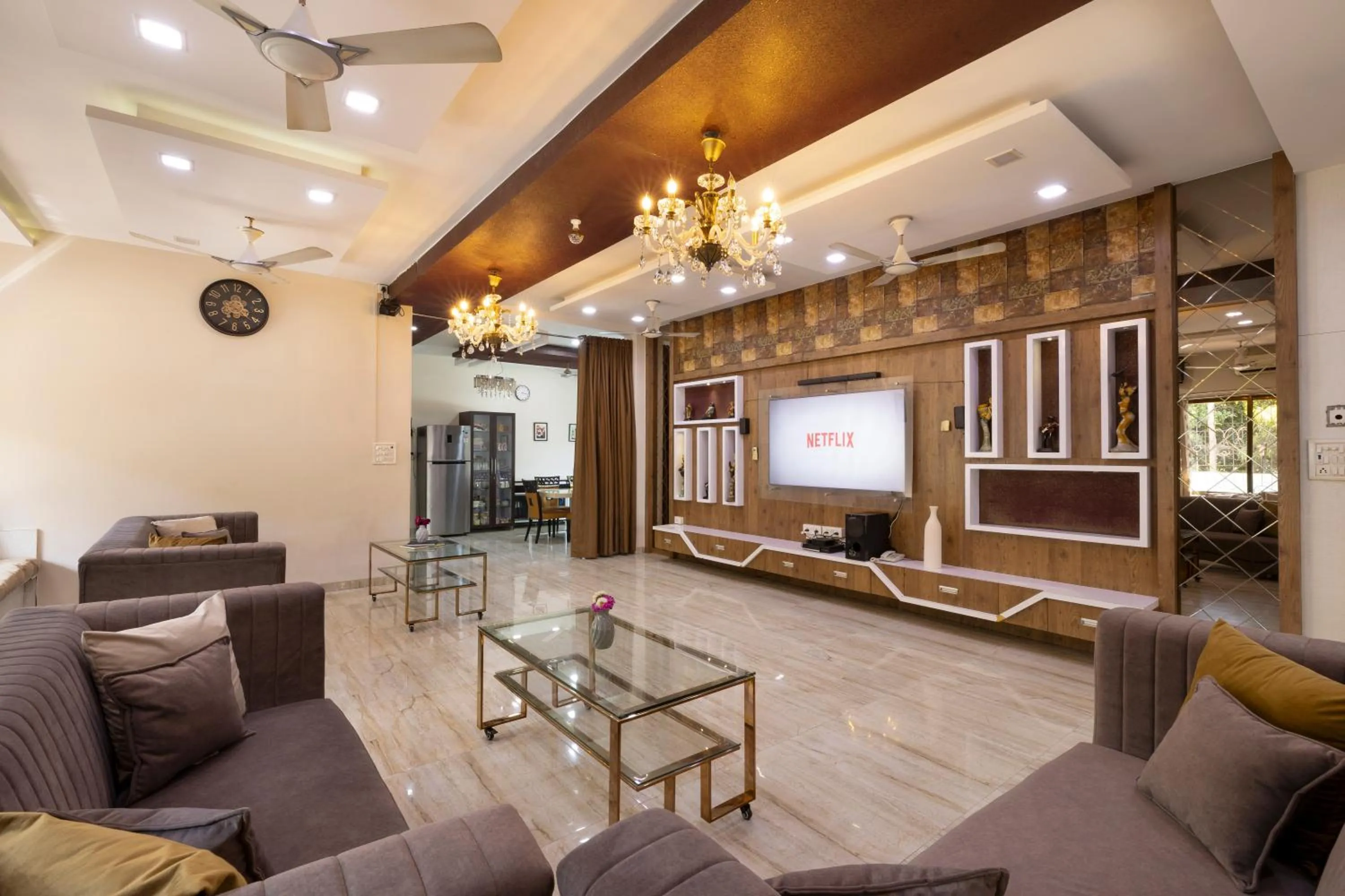 Living room in Geeta Bhawan Villa