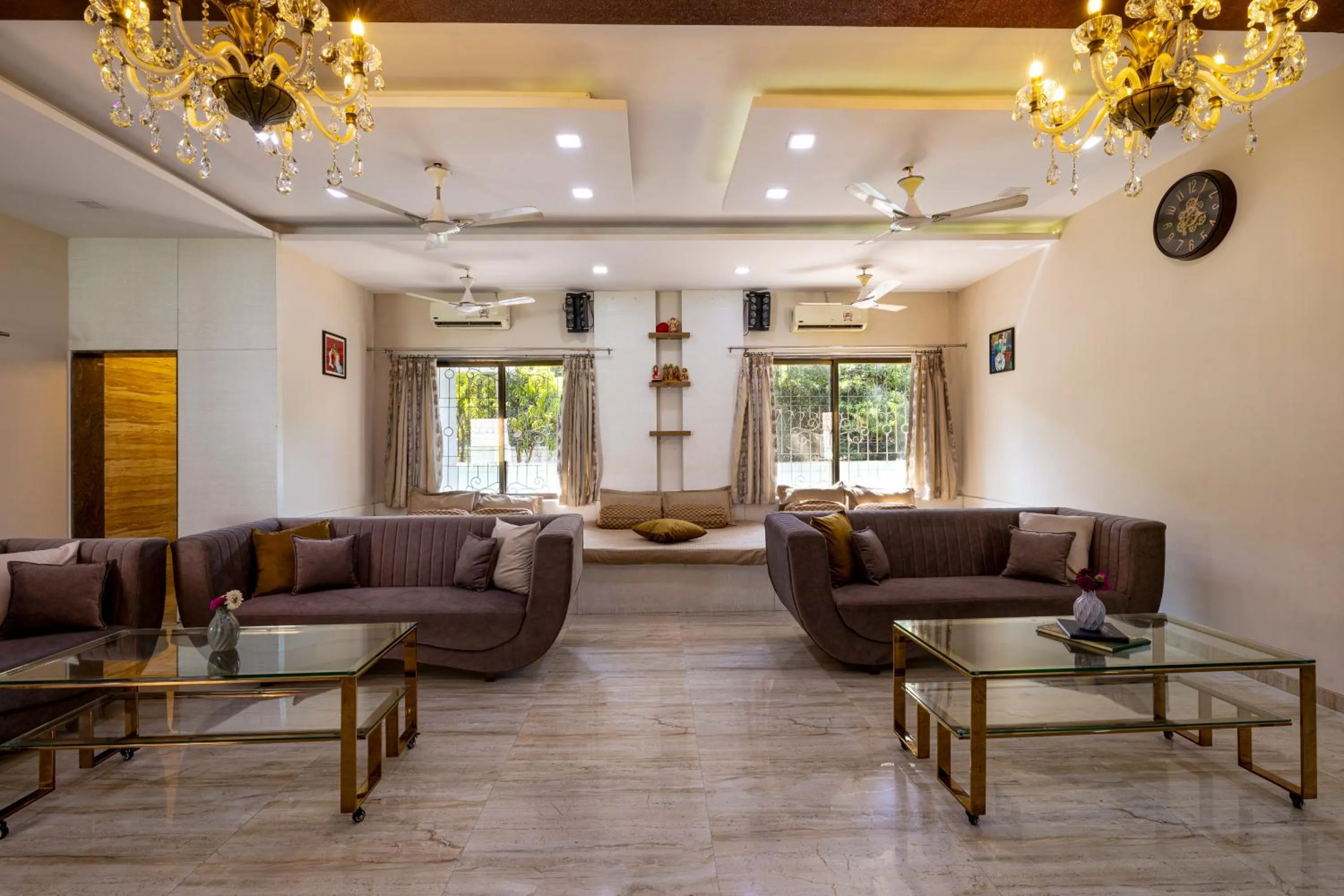 Living room in Geeta Bhawan Villa