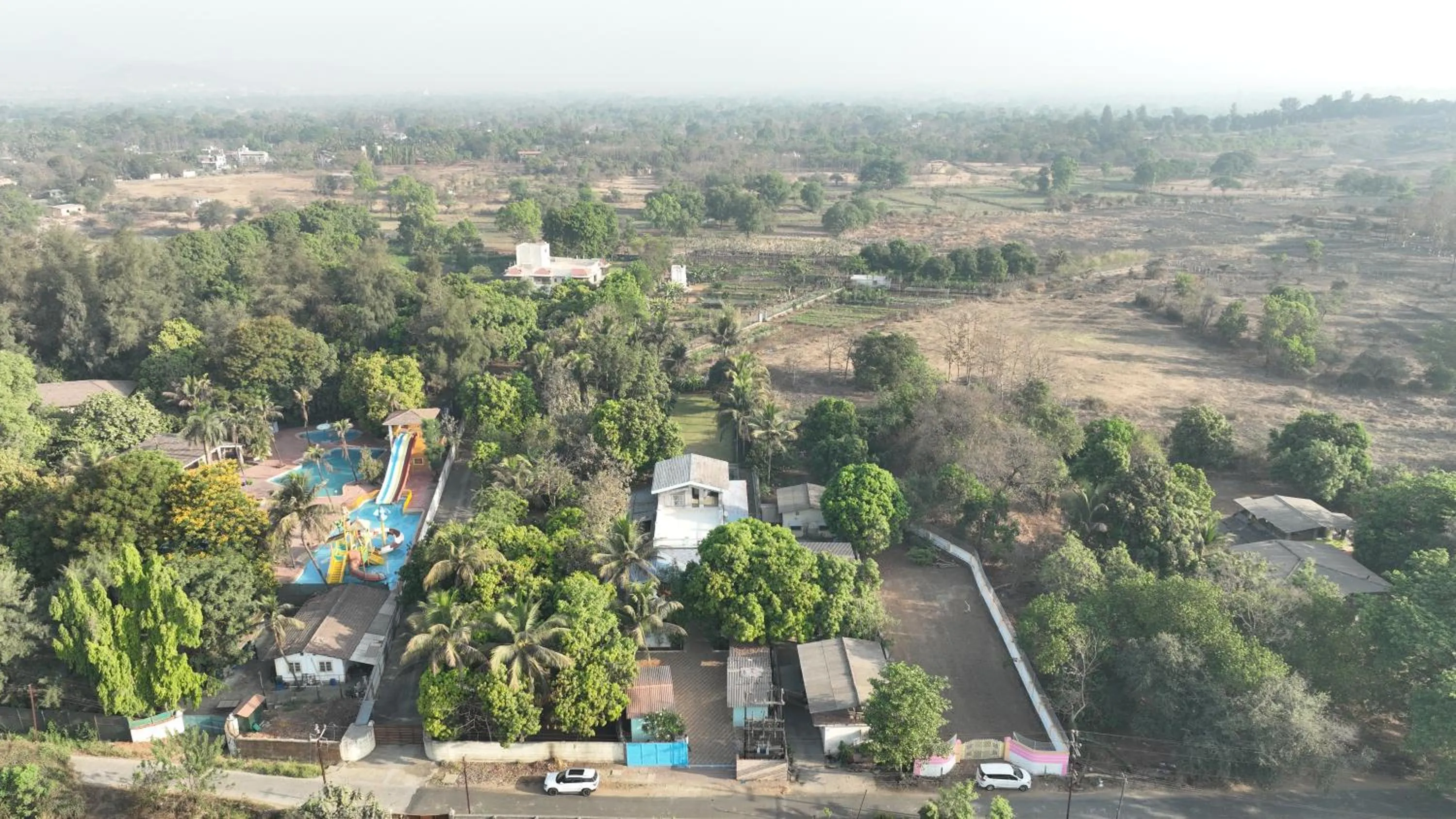 Bird's eye view in Geeta Bhawan Villa