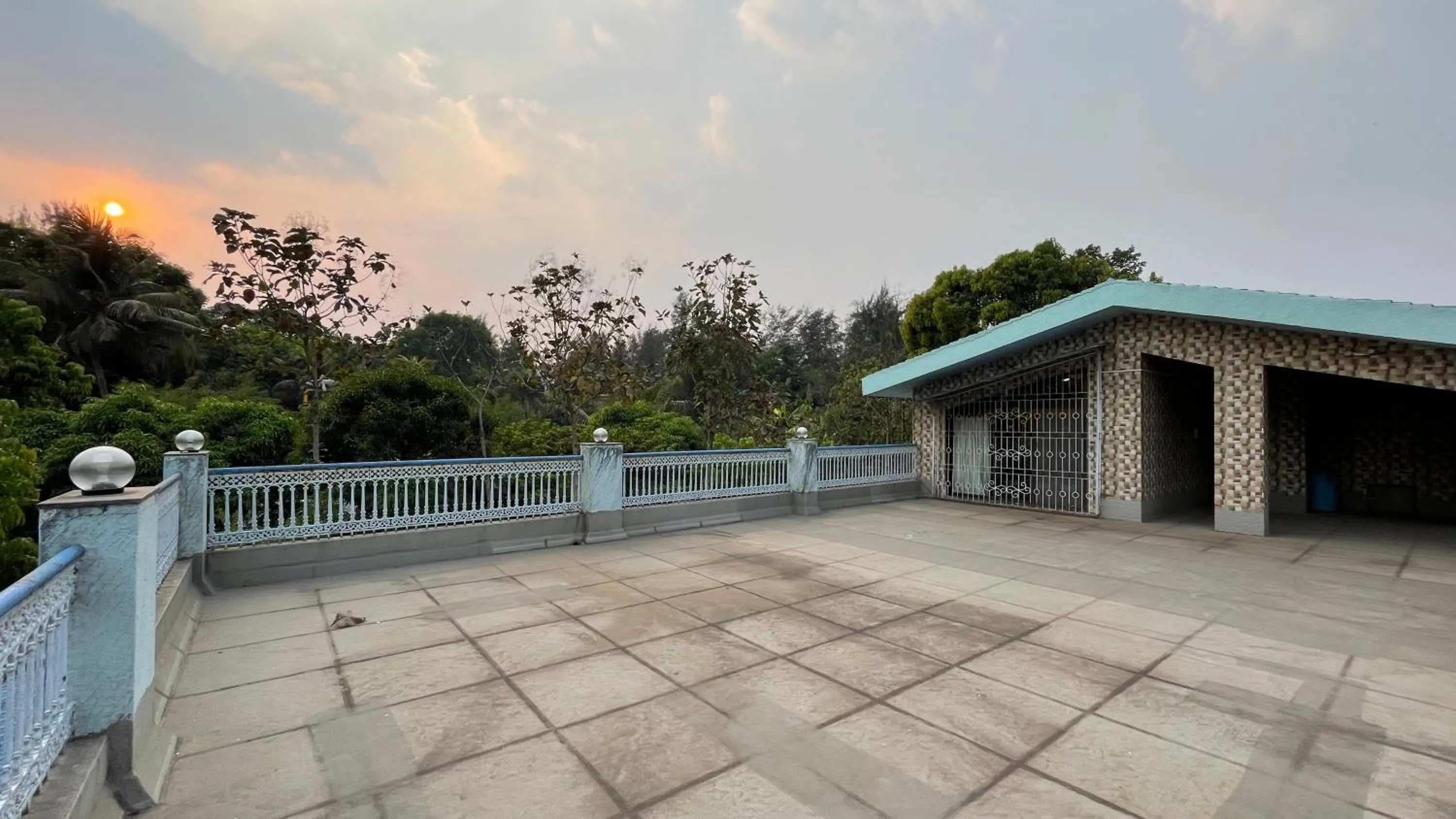 Balcony/Terrace in Geeta Bhawan Villa