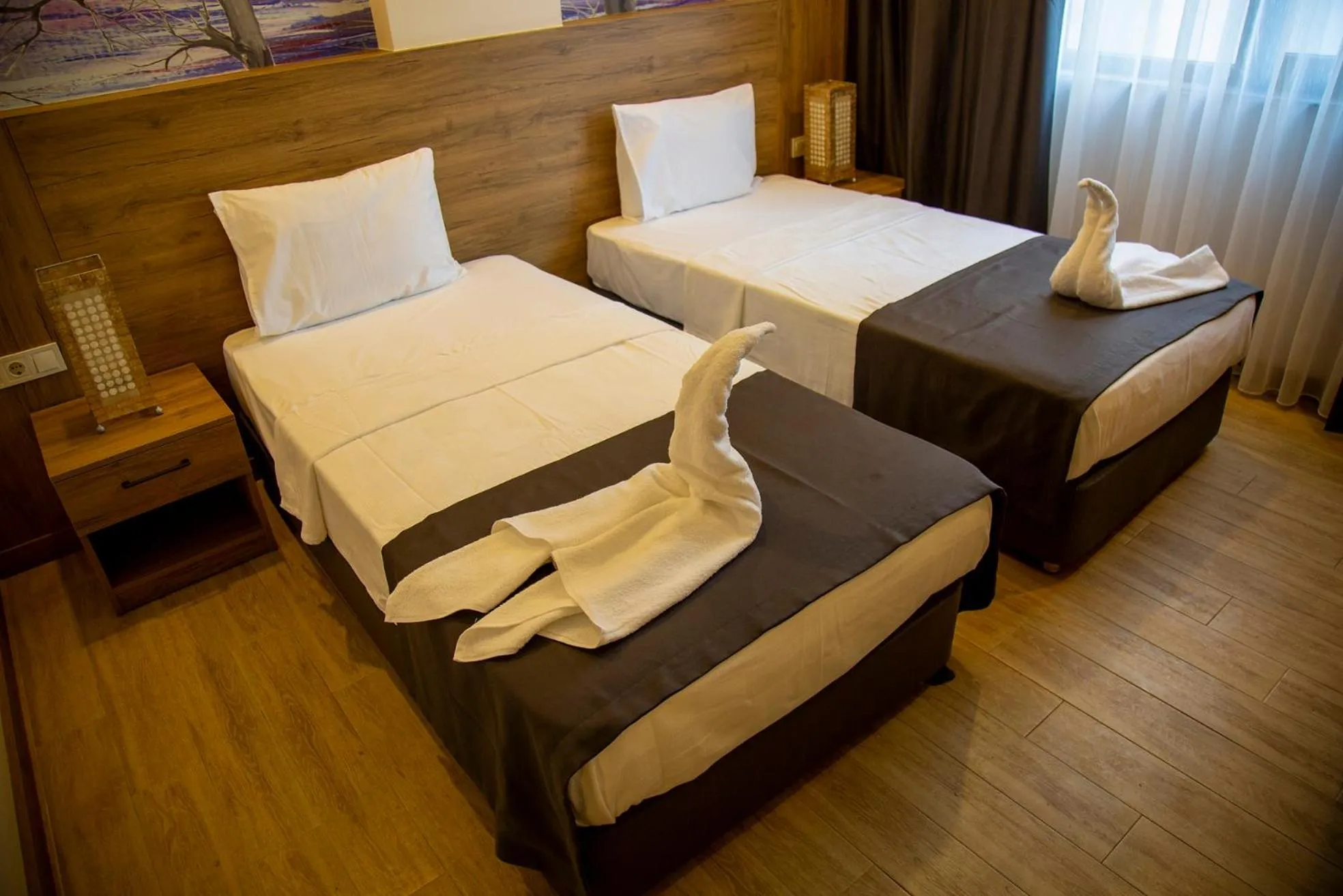 Bedroom, Bed in Golden World Suite Hotel